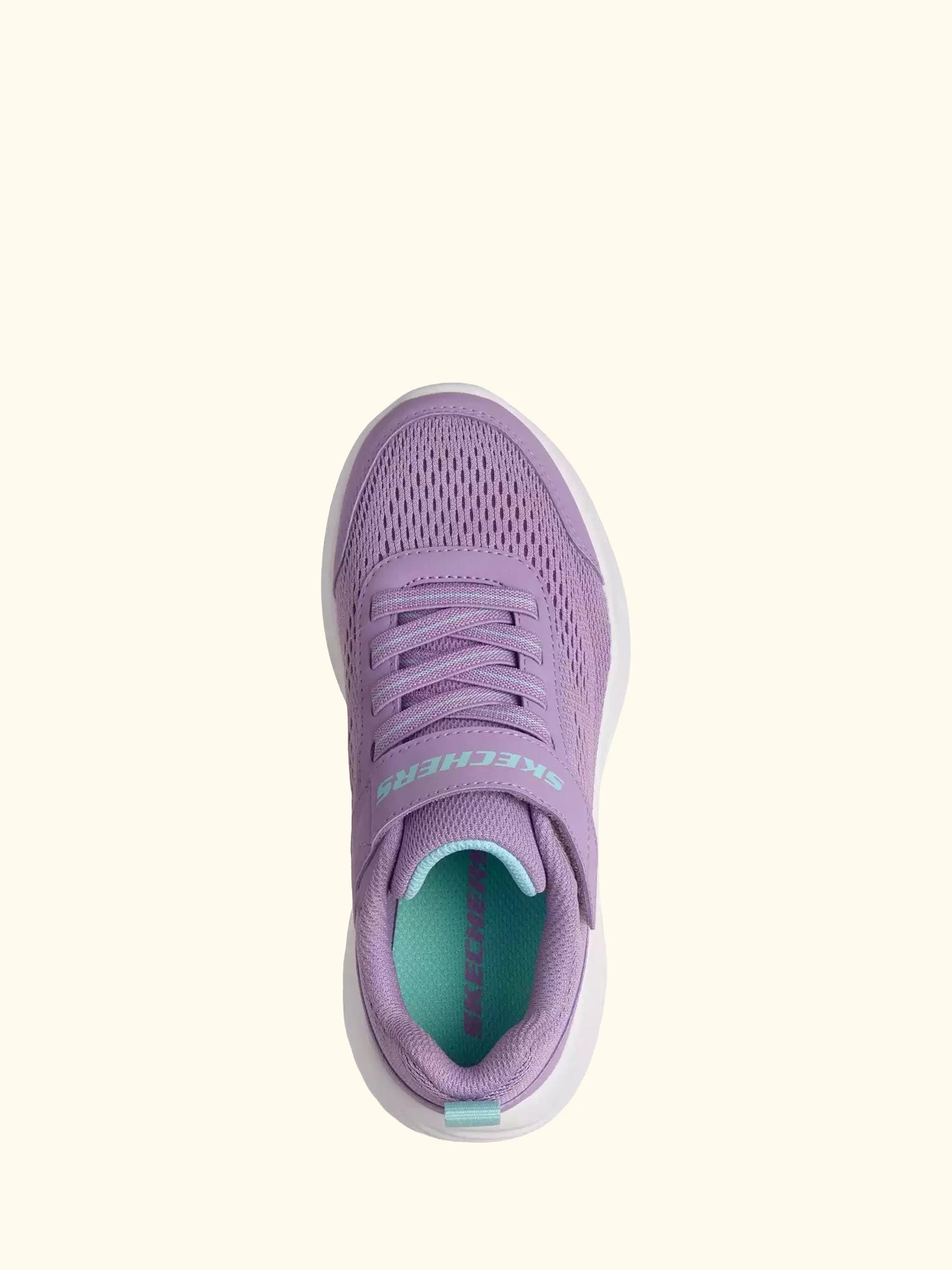 Skechers Kids' Bounder Free Mesh Trainers, Lavender