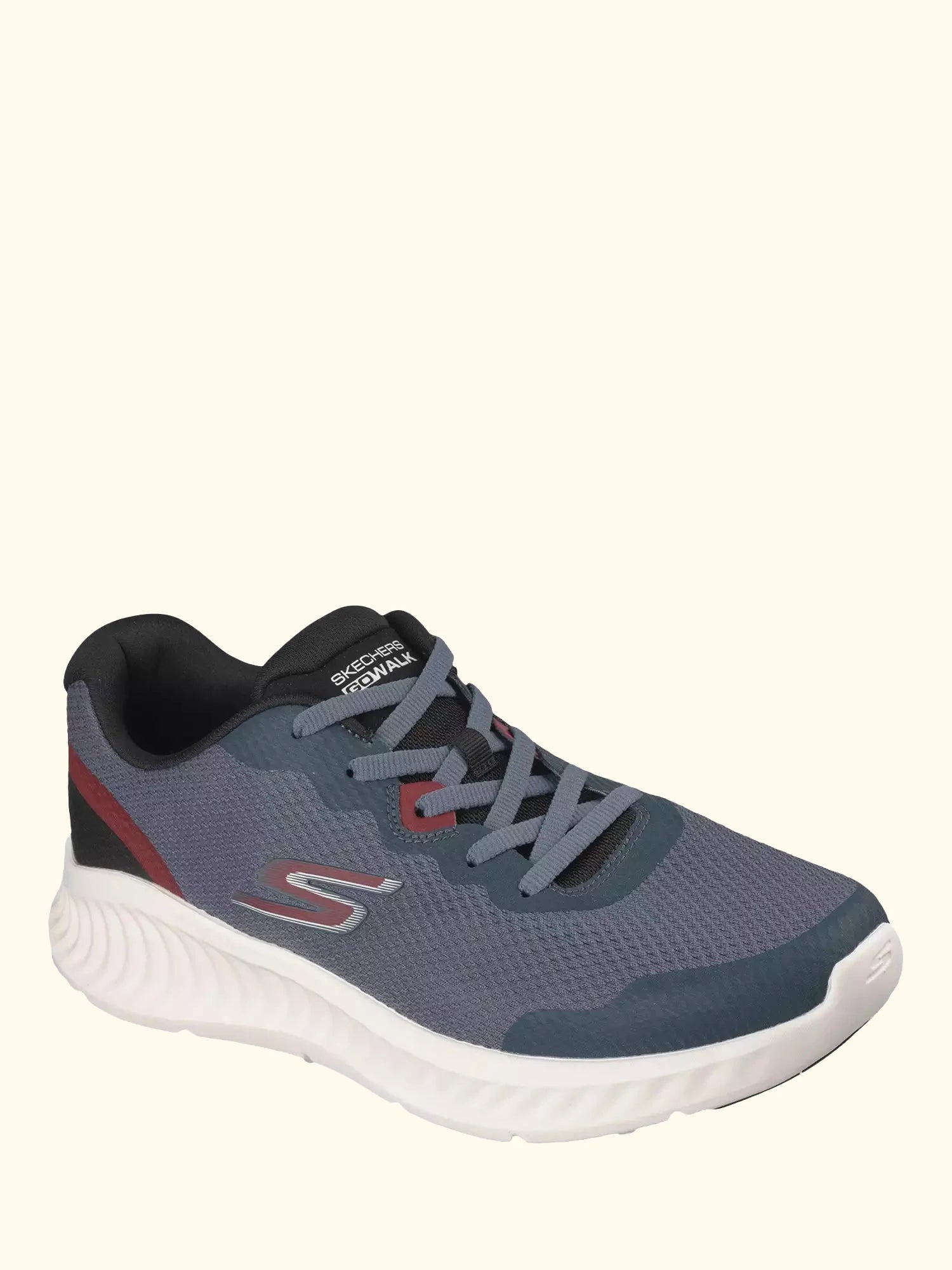 Skechers GO WALK Now Viligent Walking Trainers, Slate