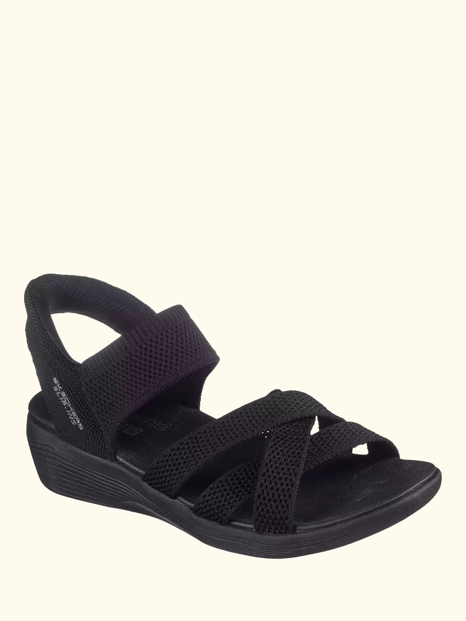 Skechers Hands Free Slip-ins Arya Cooling Off Sandals, Black