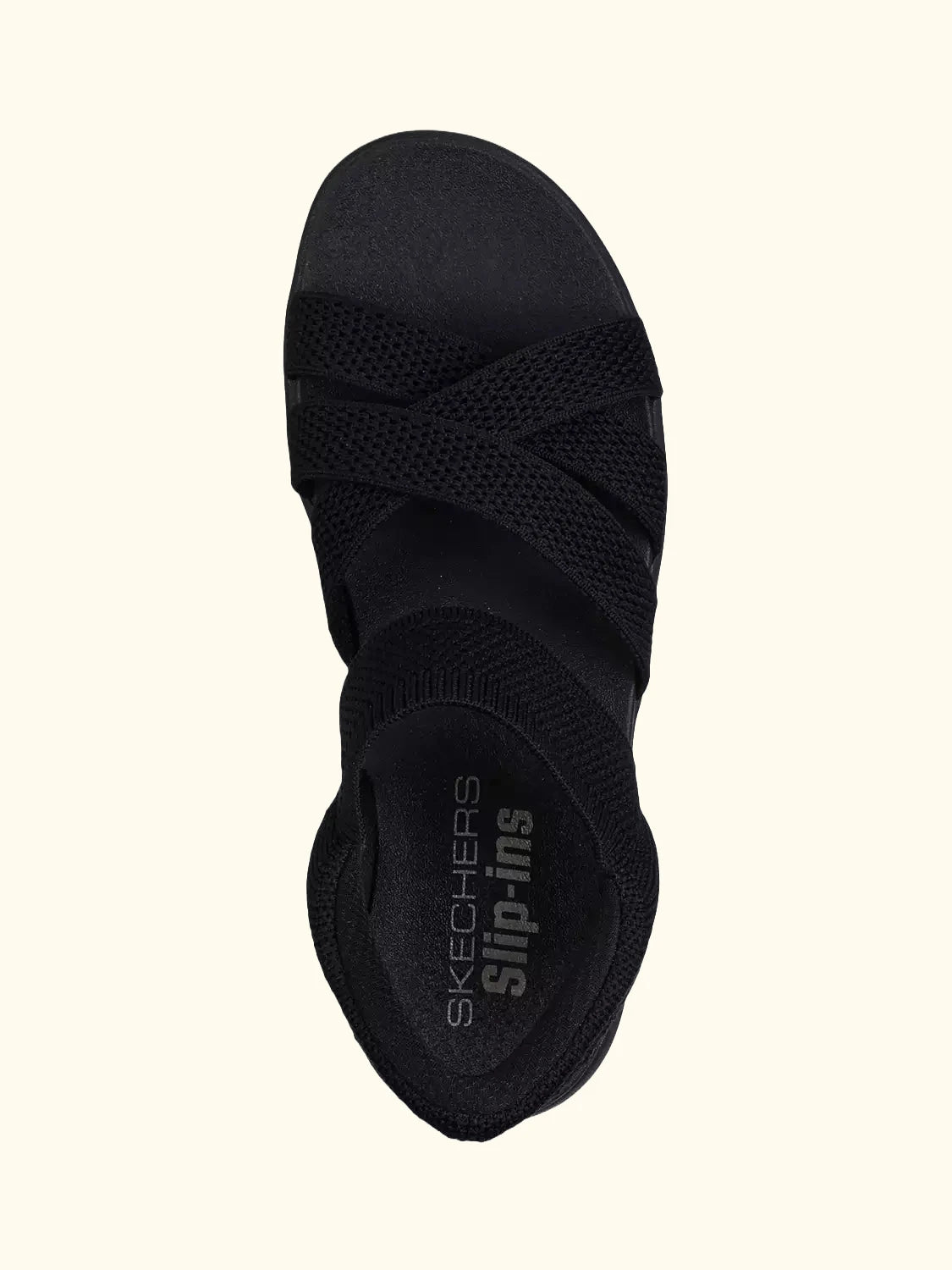 Skechers Hands Free Slip-ins Arya Cooling Off Sandals, Black