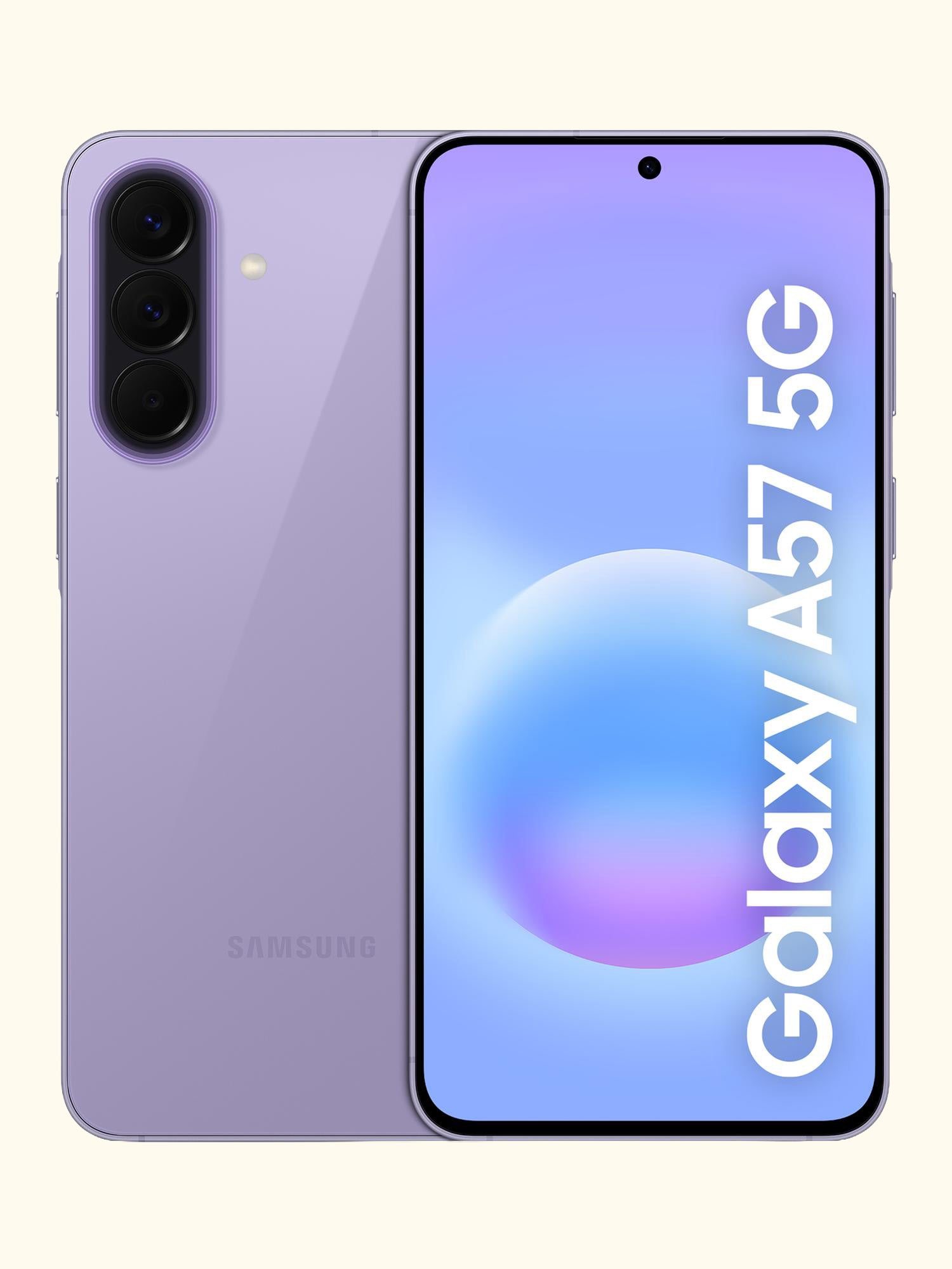 Galaxy A57 Smartphone, 8GB RAM, 6.7", Galaxy AI, 5G, SIM Free, 256GB, Awesome Navy, 256GB