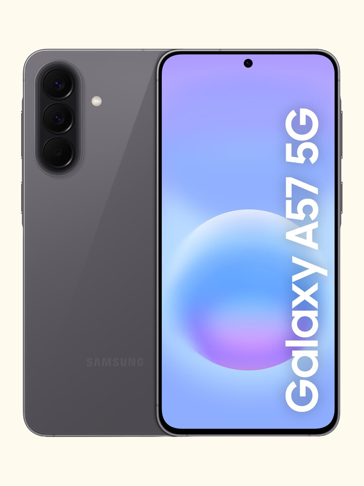 Galaxy A57 Smartphone, 8GB RAM, 6.7", Galaxy AI, 5G, SIM Free, 256GB, Awesome Navy, 256GB