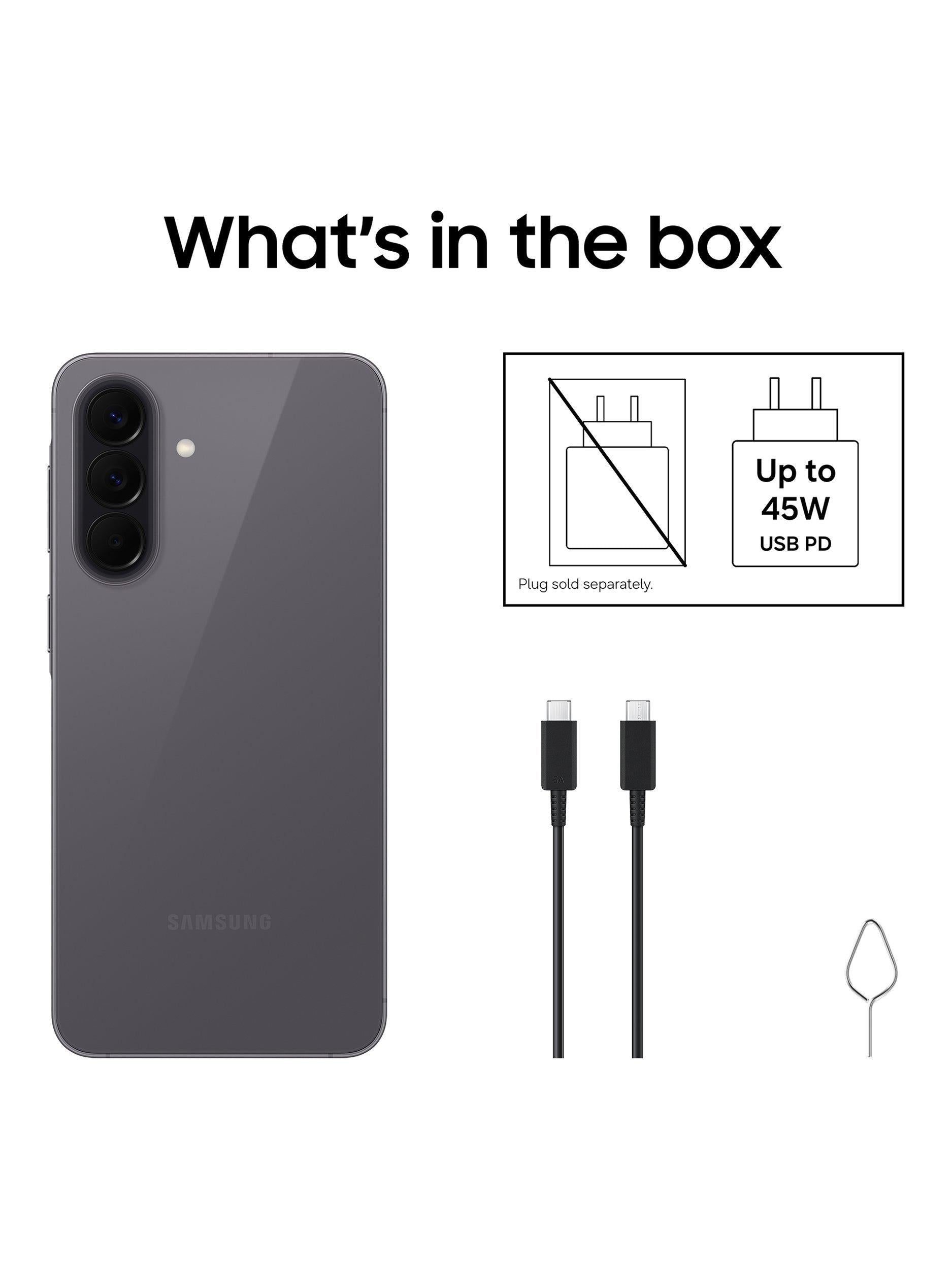 Galaxy A57 Smartphone, 8GB RAM, 6.7", Galaxy AI, 5G, SIM Free, 256GB, Awesome Navy, 256GB