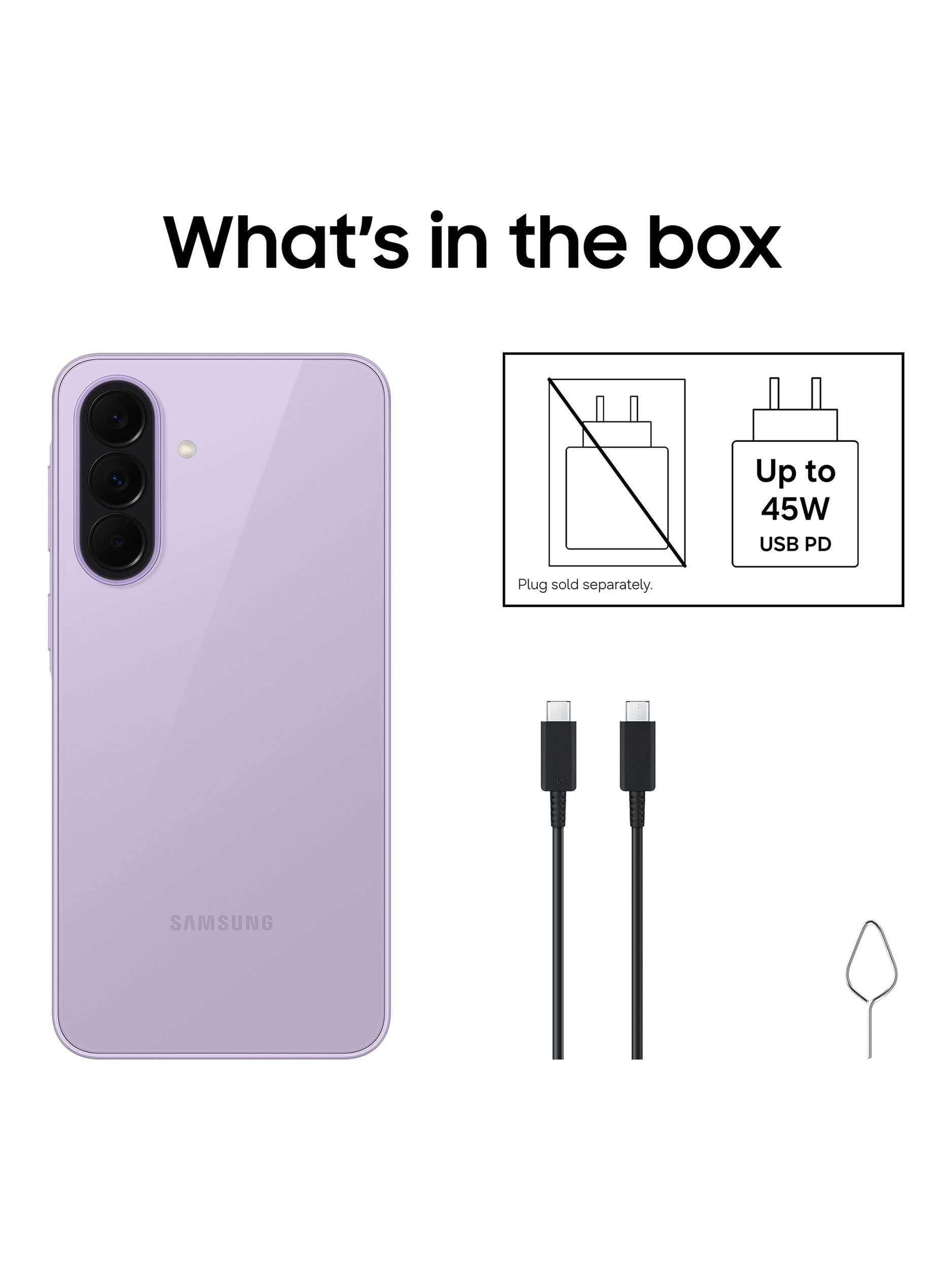 Galaxy A37 Smartphone, 8GB RAM, 6.7", Galaxy AI, 5G, SIM Free, 256GB, Awesome Greygreen