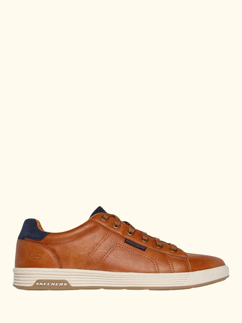 Skechers Cavell Hensley Lace Up Trainers, Luggage