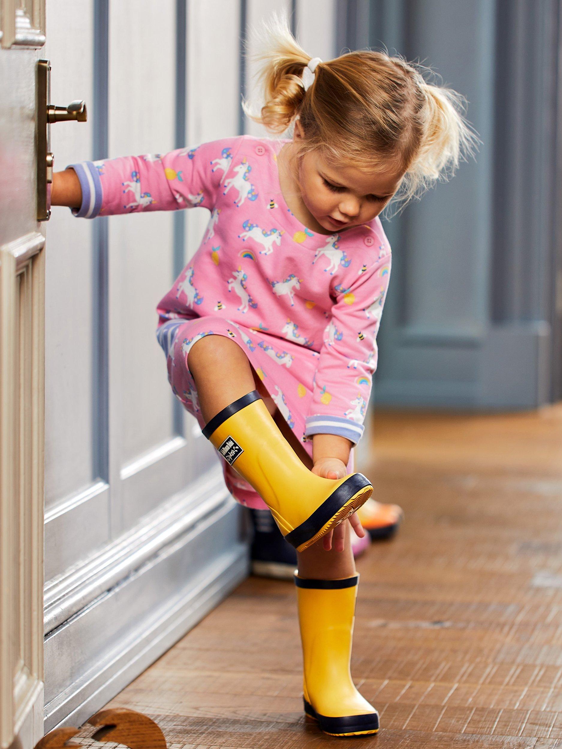 Kids' Classic Wellington Boots, Yellow