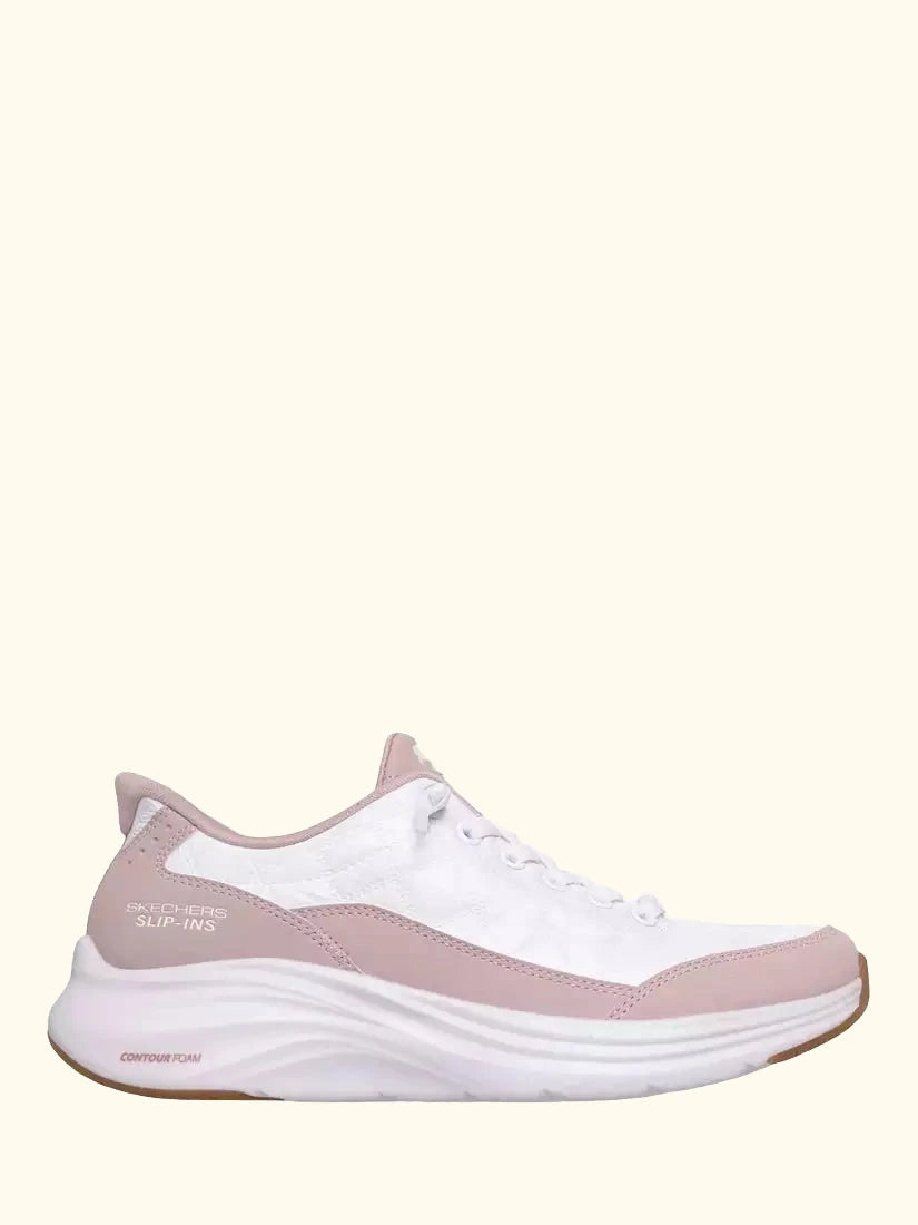 Skechers Hands Free Slip-ins Contour Foam Cozy Fit Trainers, Lavender