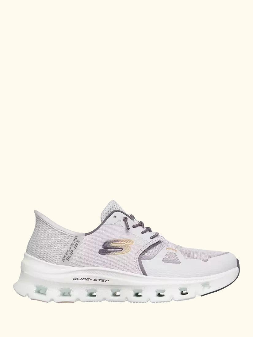 Skechers Hands Free Slip-ins Glide-Step Pro Trainers, Lavender