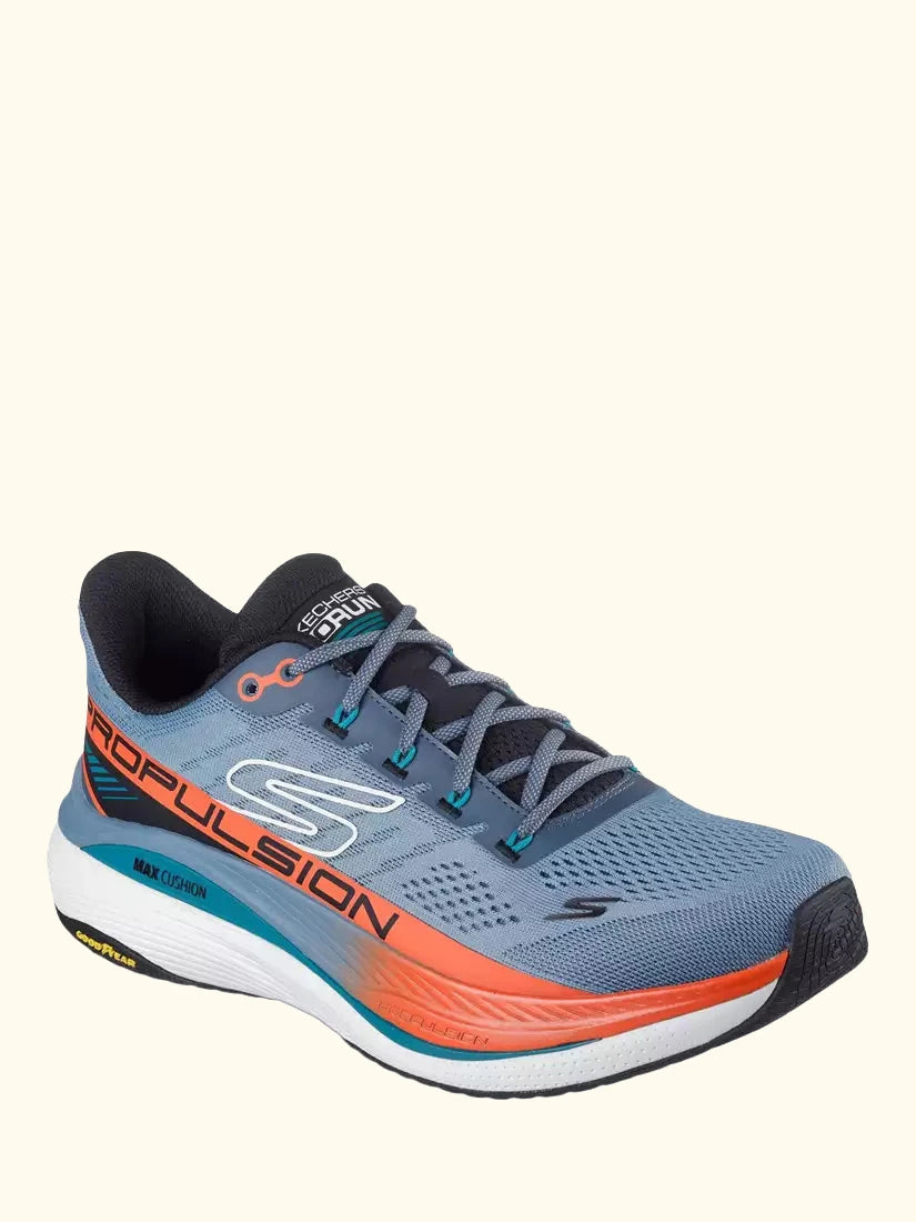 Skechers Max Cushioning Propulsion Trainers, Slate