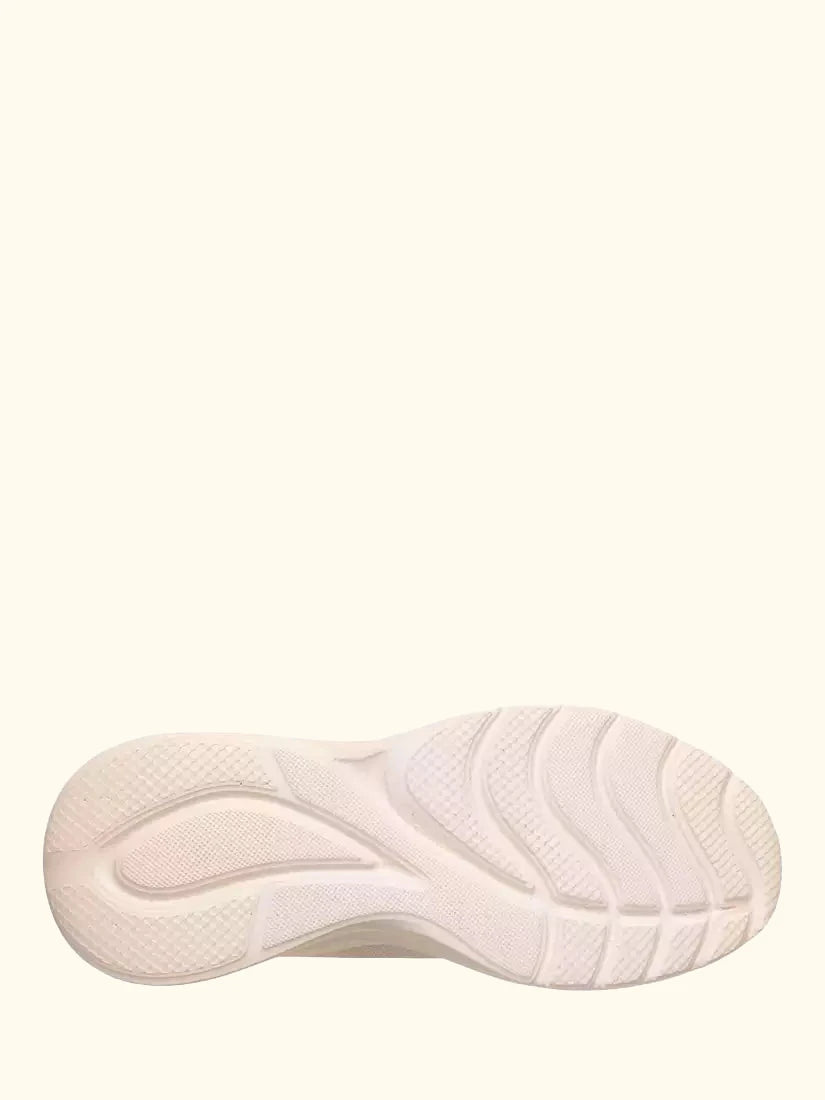 Skechers BOBS Sport Squad Waves Current Look Trainers, Off White