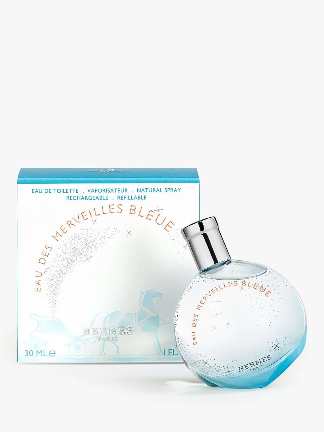 Eau des Merveilles Bleue Eau de Toilette Refillable, 30ml