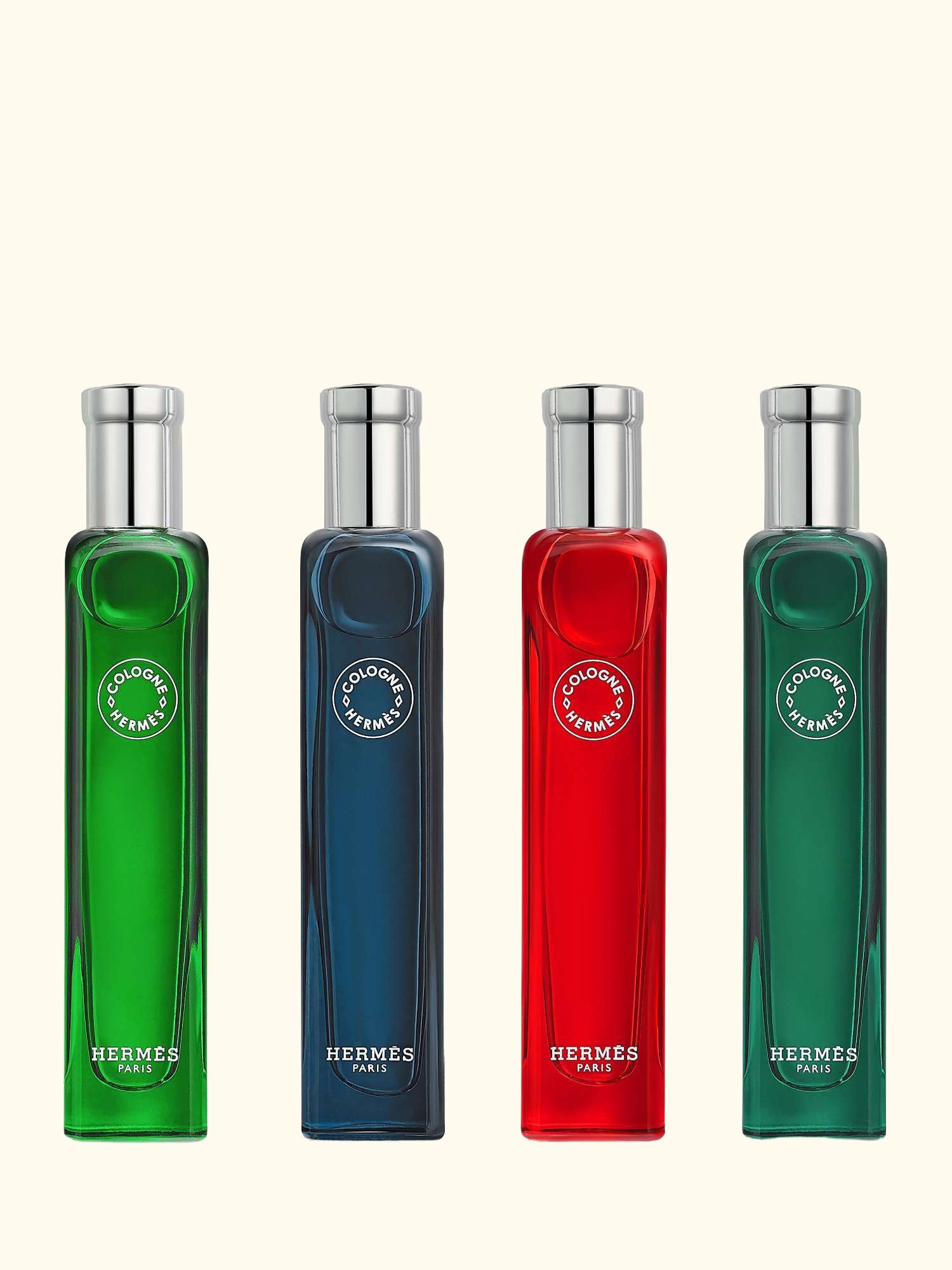Colognes Collection Travel Fragrance Gift Set, 4 x 15ml