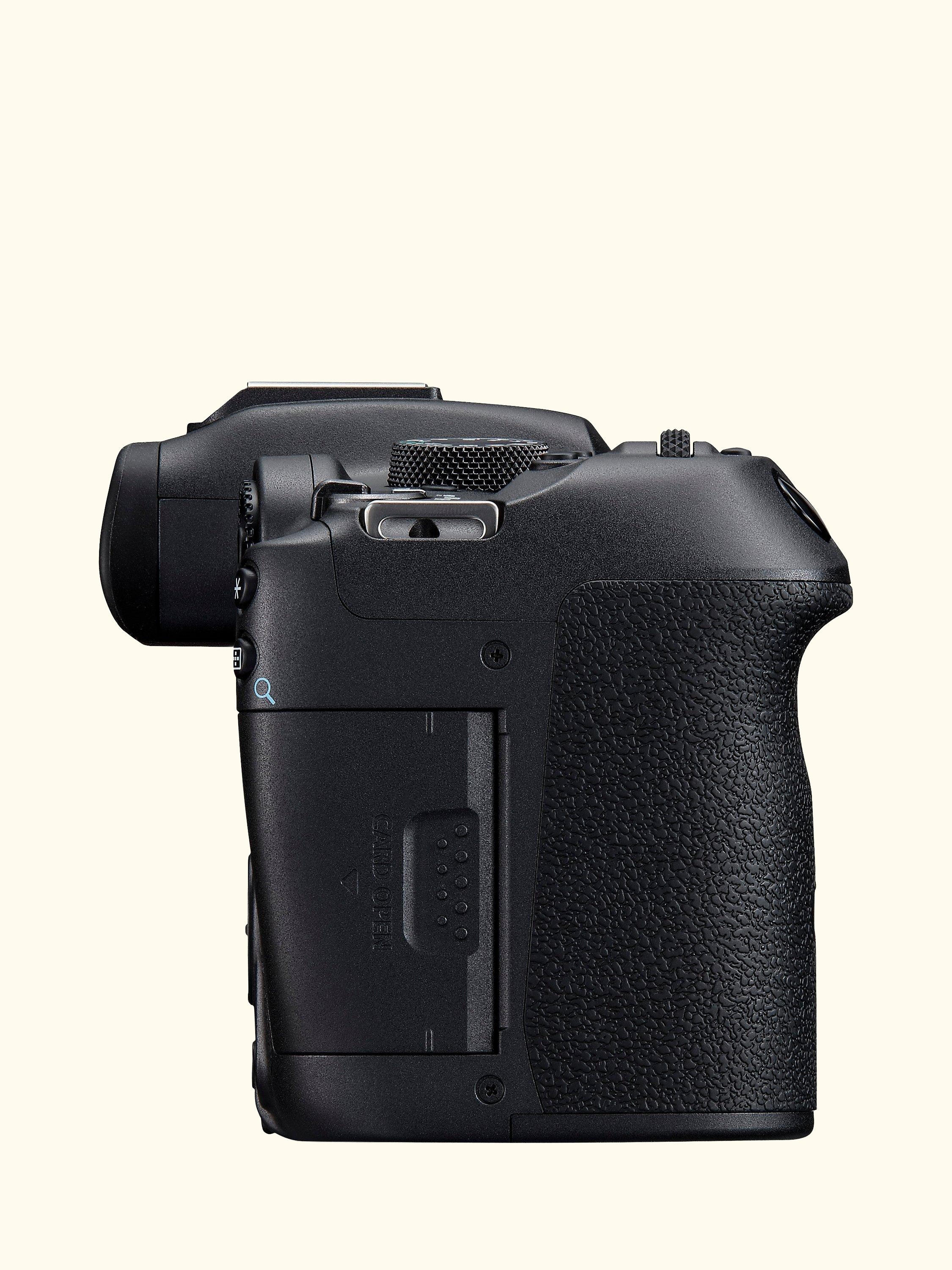 EOS R7 Compact System Camera, 4K Ultra HD, 32.5MP, Wi-Fi, Bluetooth, OLED EVF, 3" Vari-Angle Touch Screen, Body Only