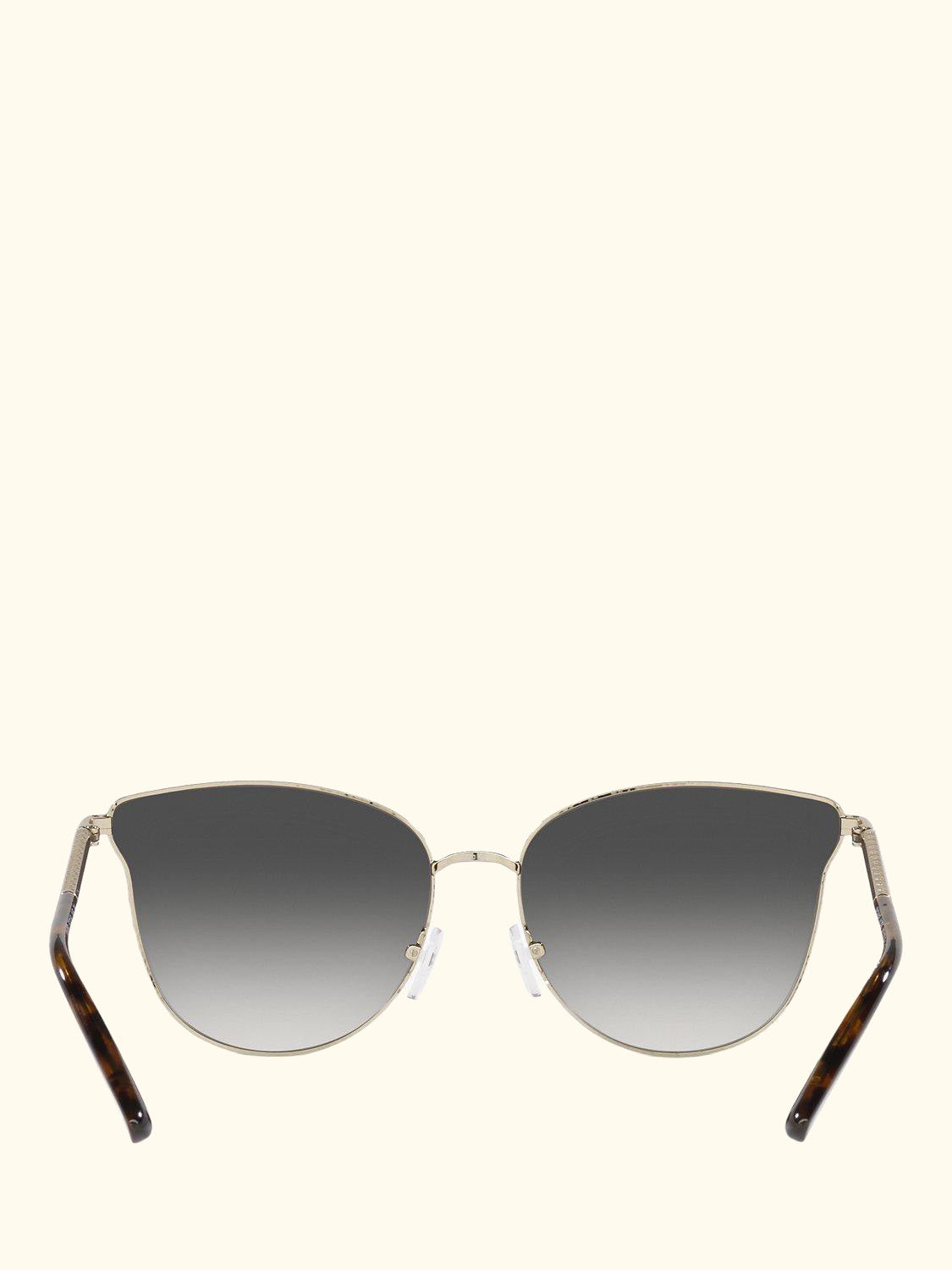 MK1120 Women's Salt Lake City Round Sunglasses, Gold/Grey Gradient