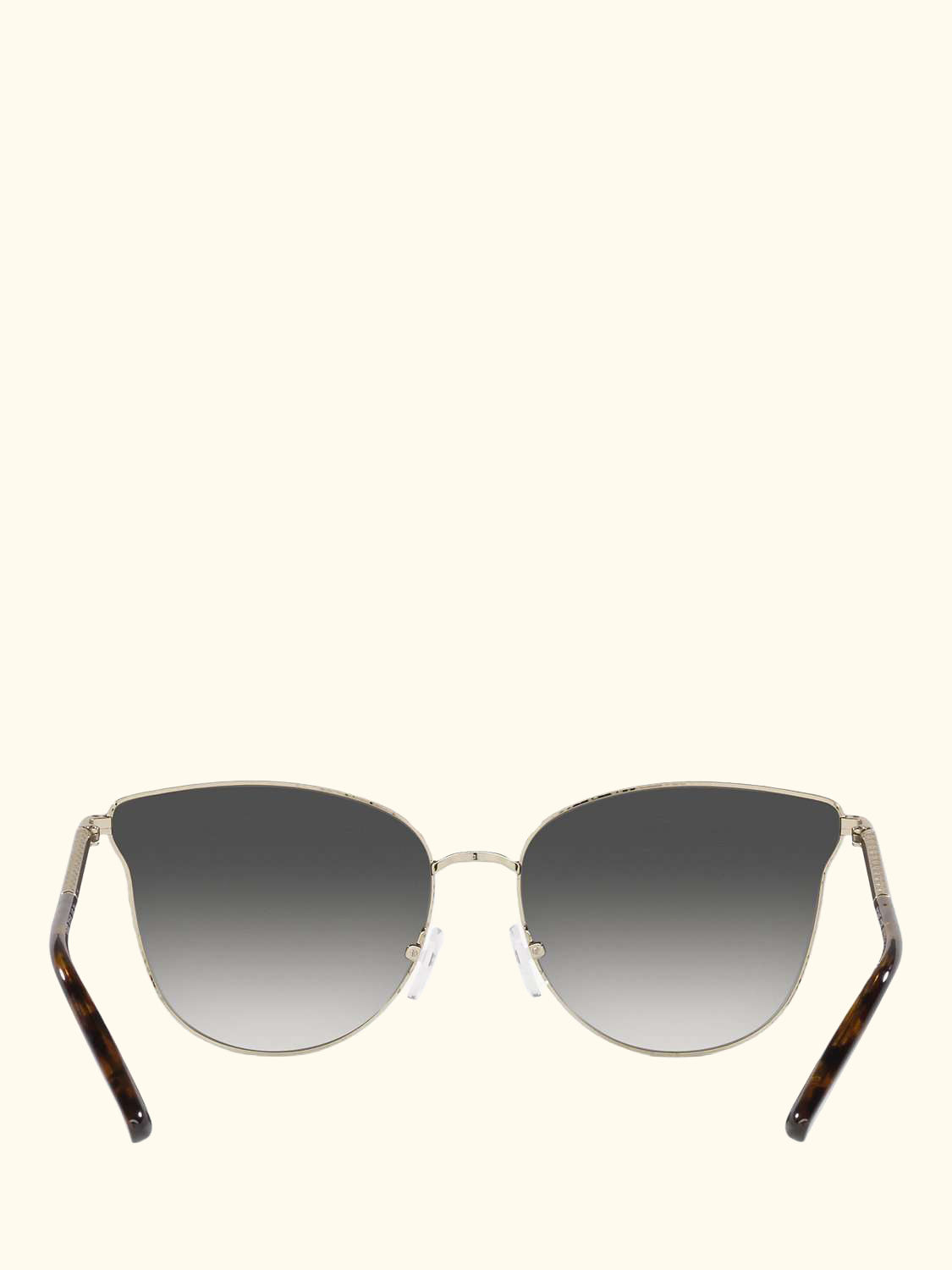 MK1120 Women's Salt Lake City Round Sunglasses, Gold/Grey Gradient