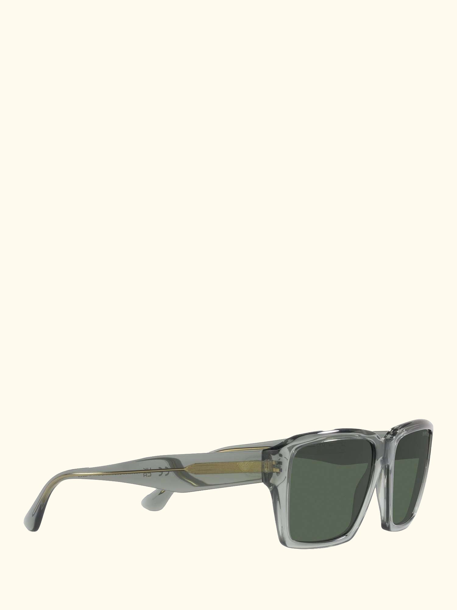 EA4186 Men's Rectangular Sunglasses
