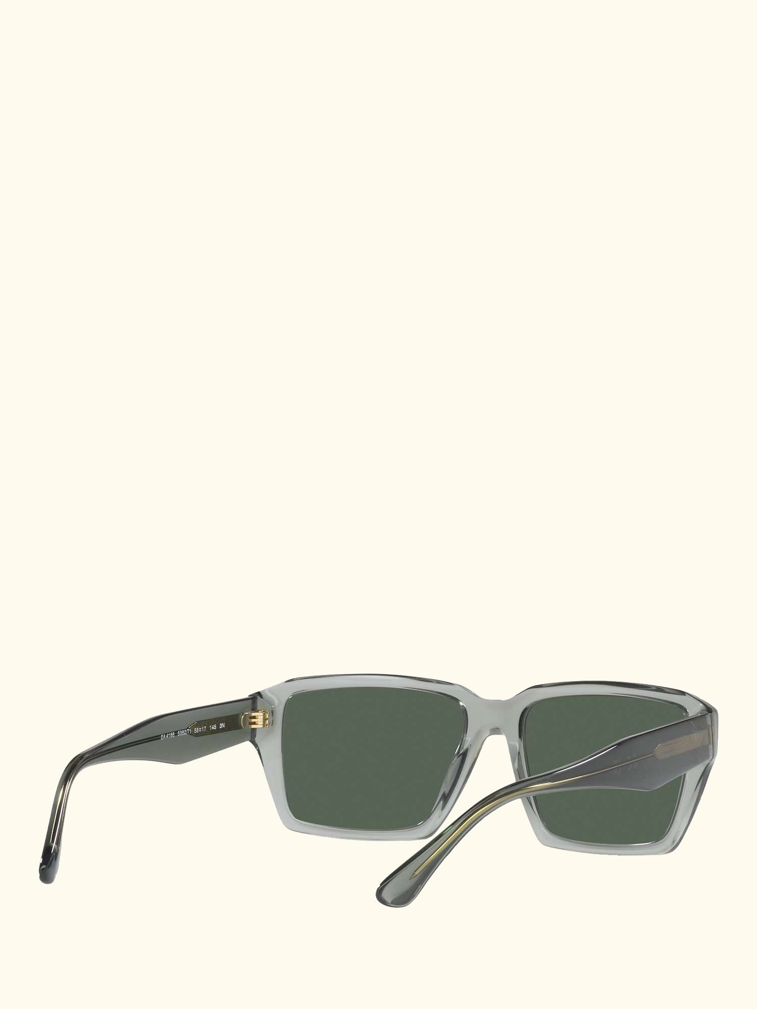 EA4186 Men's Rectangular Sunglasses