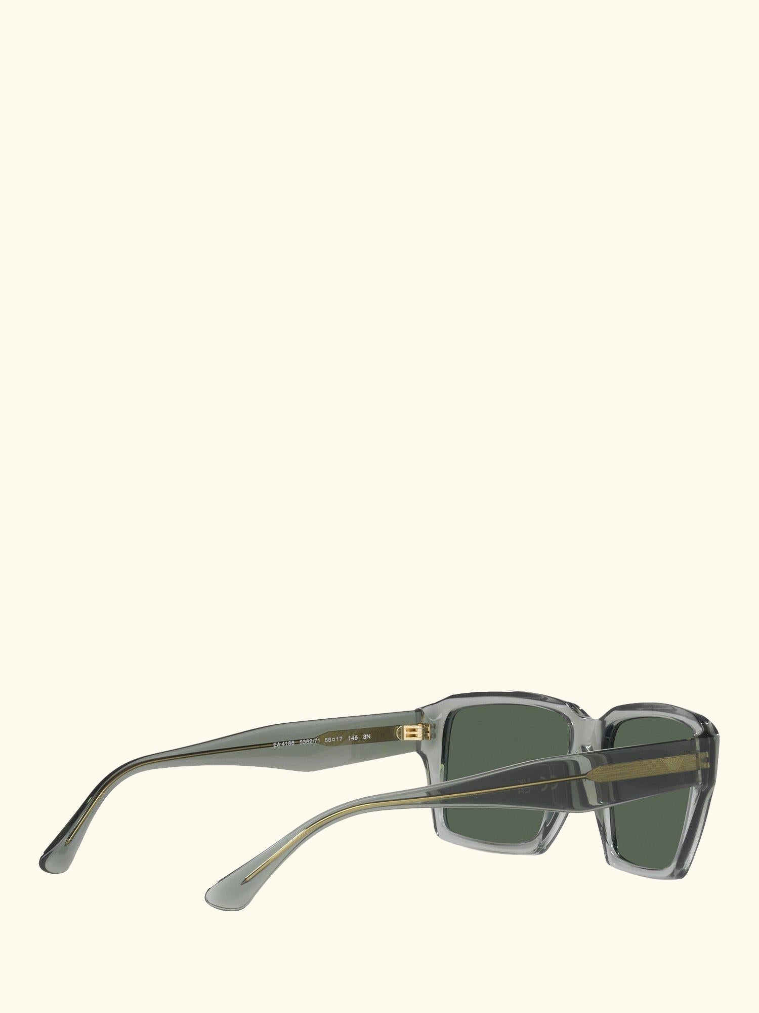 EA4186 Men's Rectangular Sunglasses