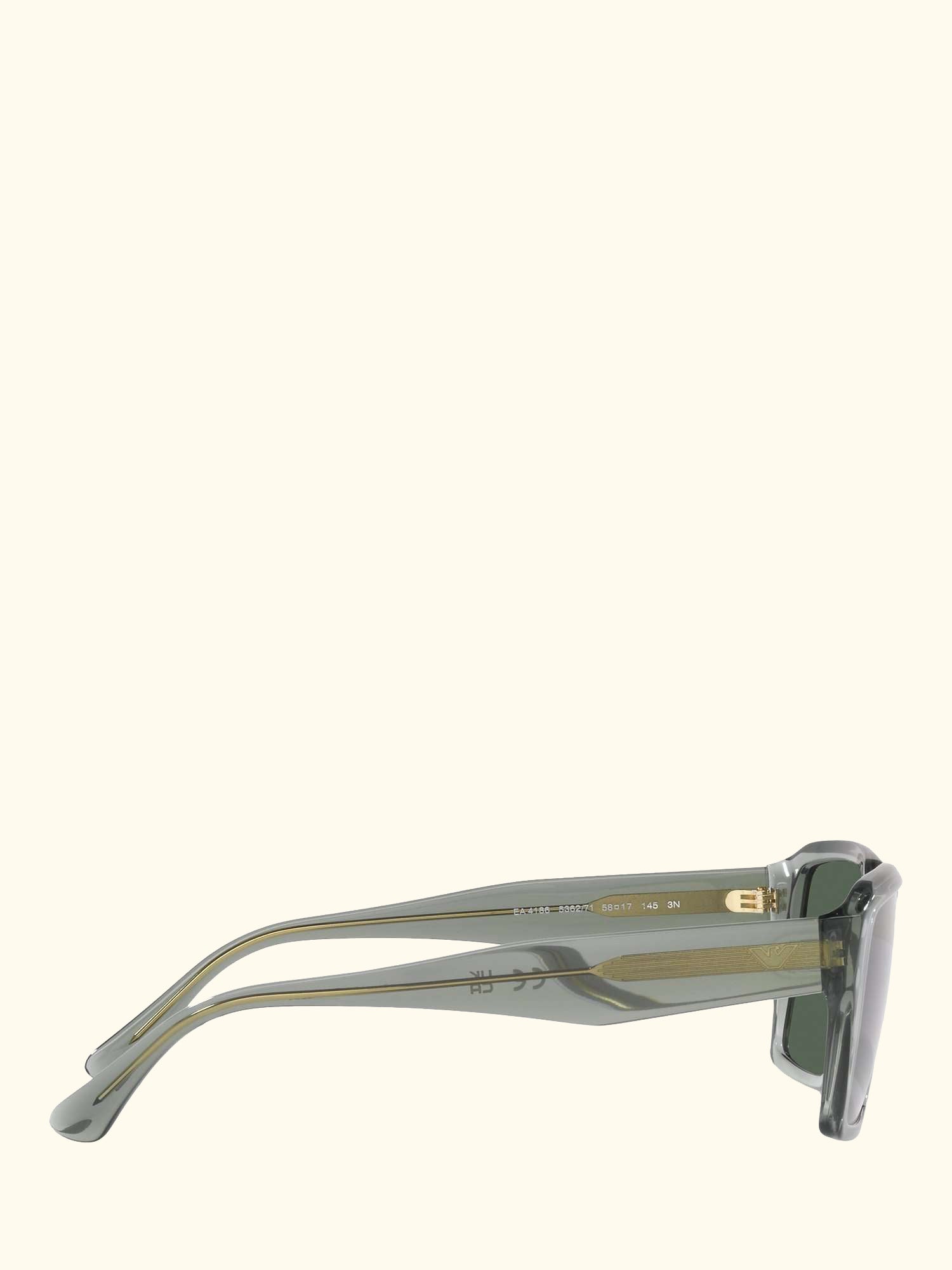 EA4186 Men's Rectangular Sunglasses