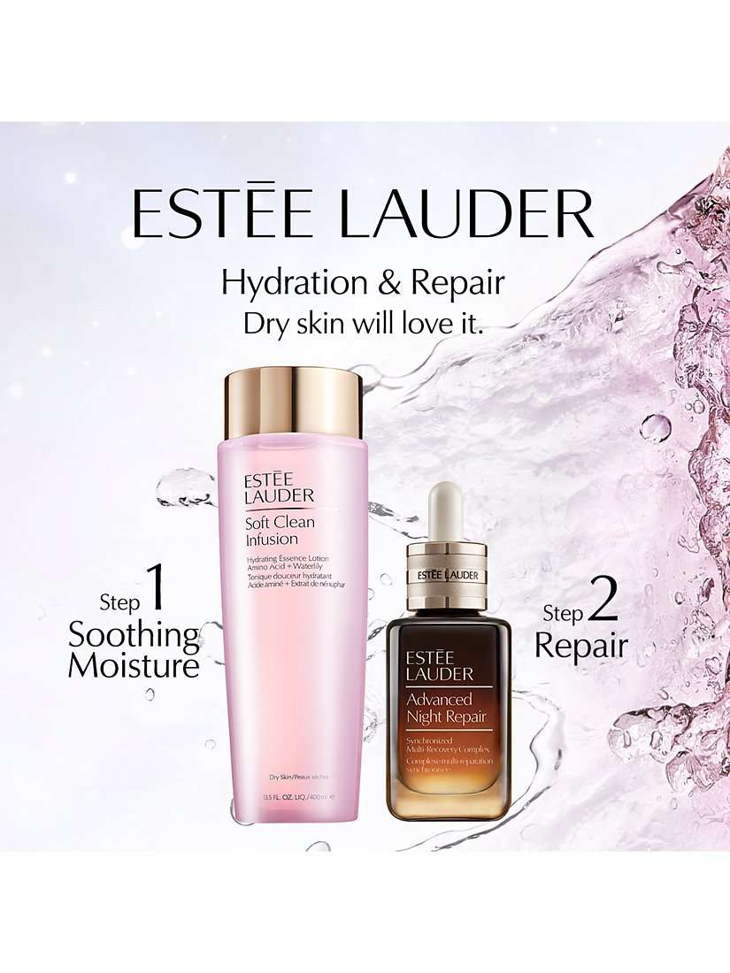 Soft Clean Infusion Hydrating Essence Lotion with Amino Acid + Waterlily, 400ml