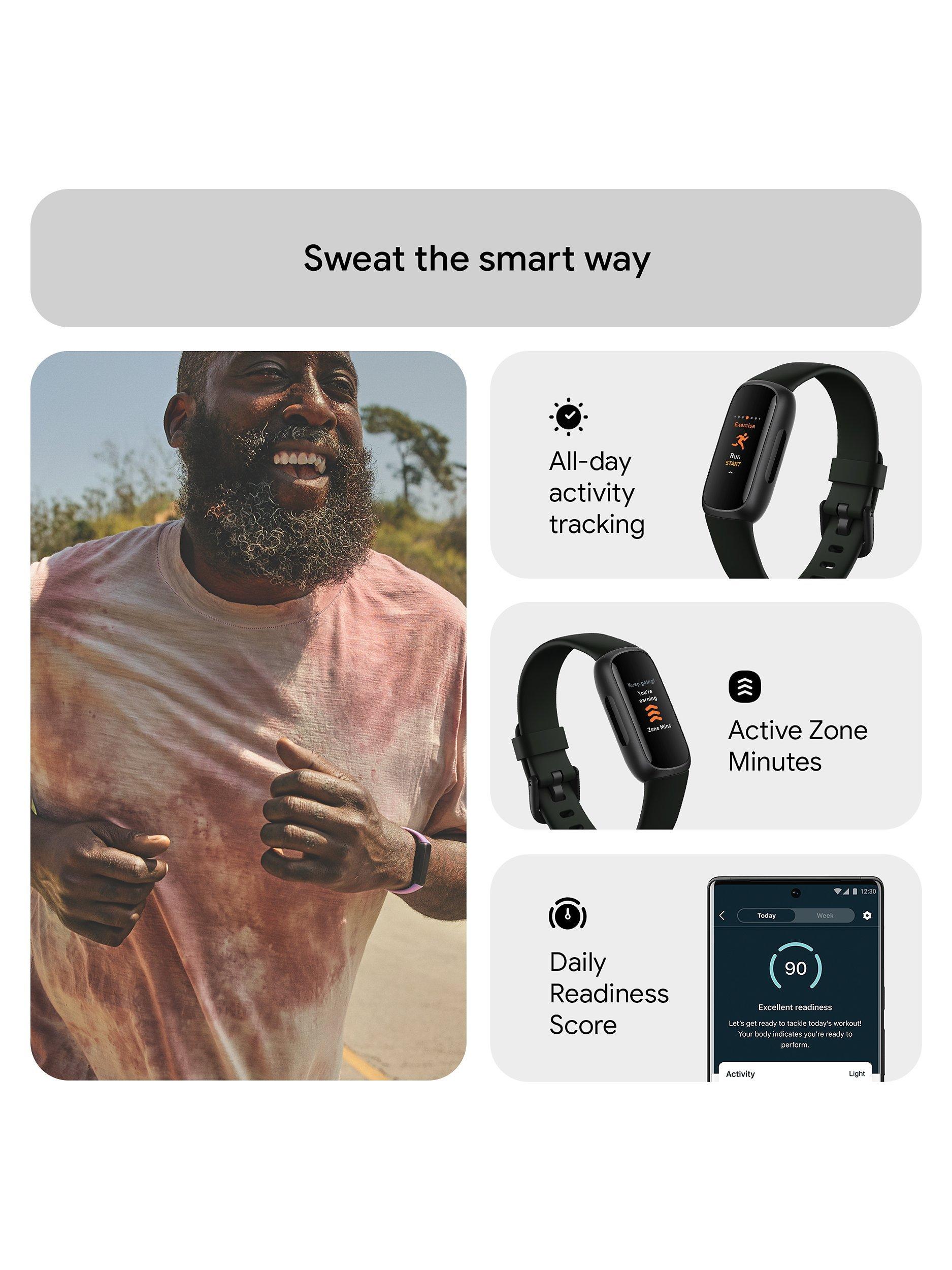 Inspire 3 Health and Fitness Tracker with Heart Rate Monitor