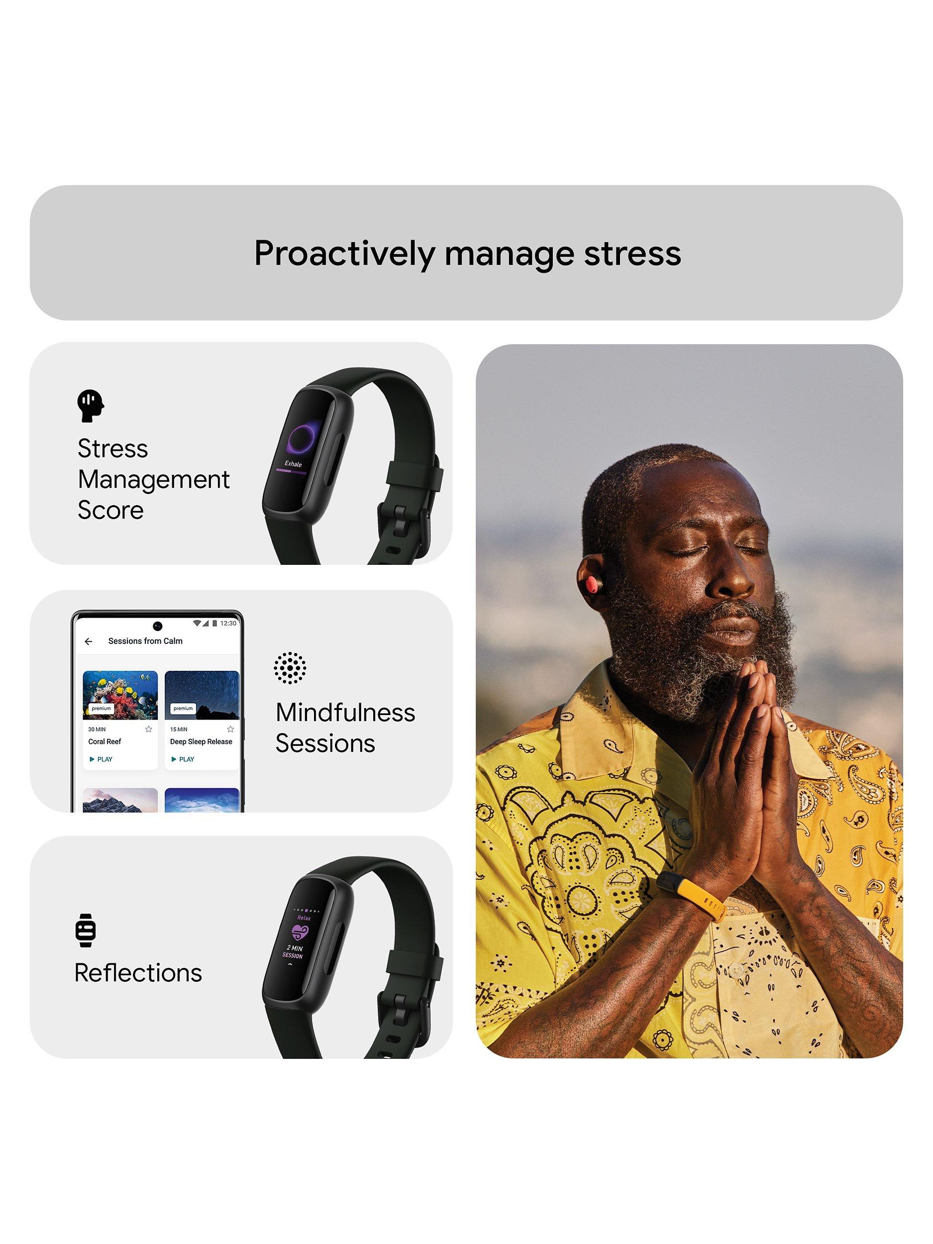 Inspire 3 Health and Fitness Tracker with Heart Rate Monitor