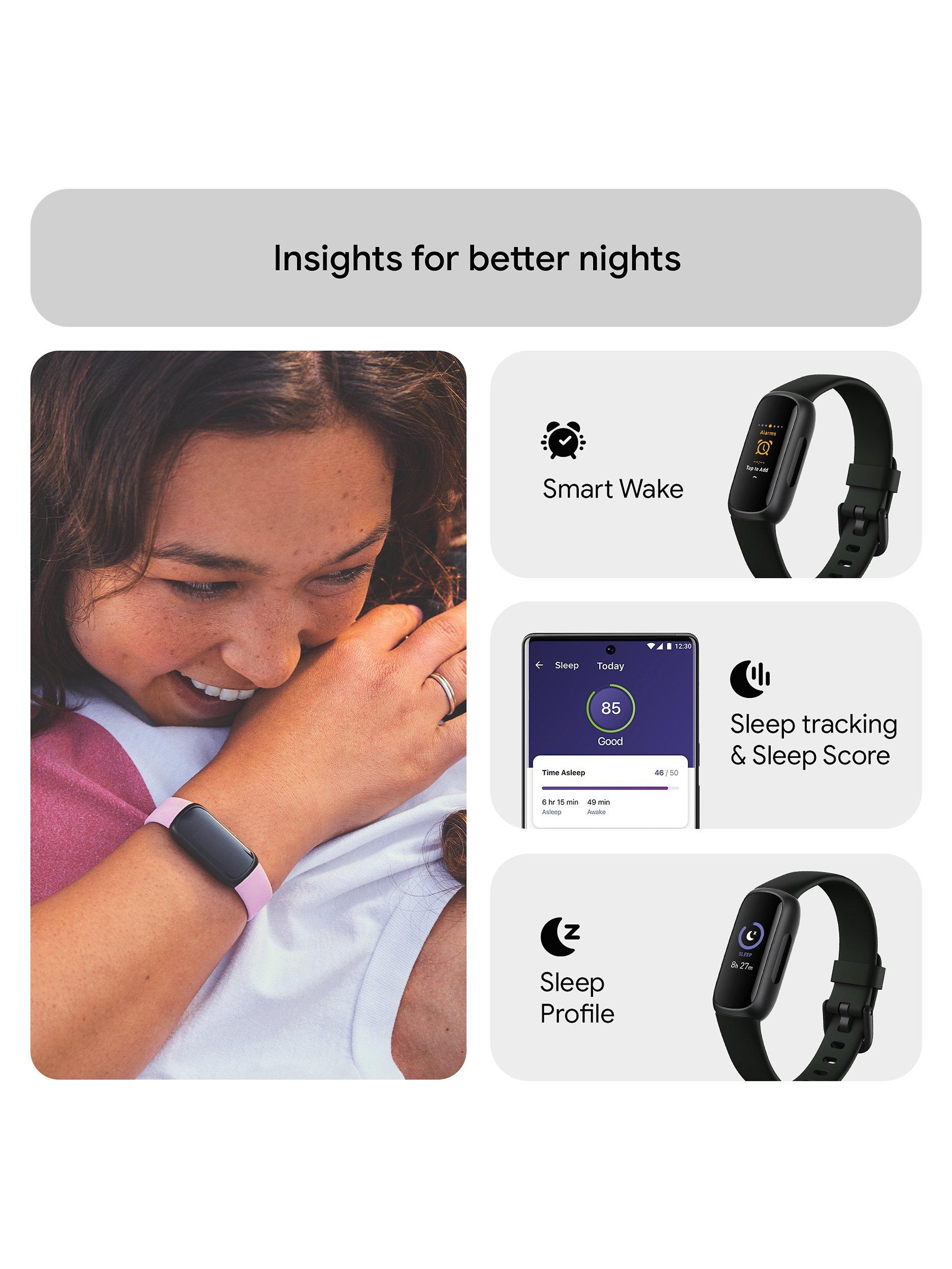 Inspire 3 Health and Fitness Tracker with Heart Rate Monitor