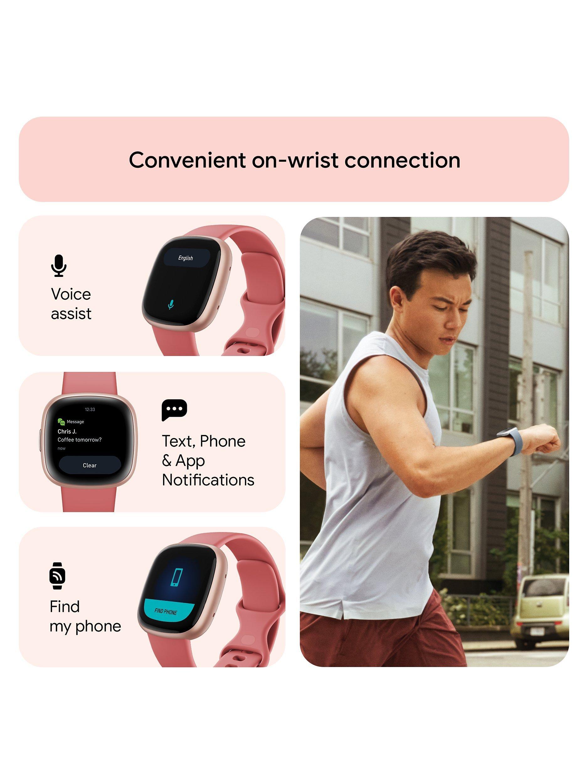Versa 4 Health & Fitness Smartwatch with Heart Rate Monitor