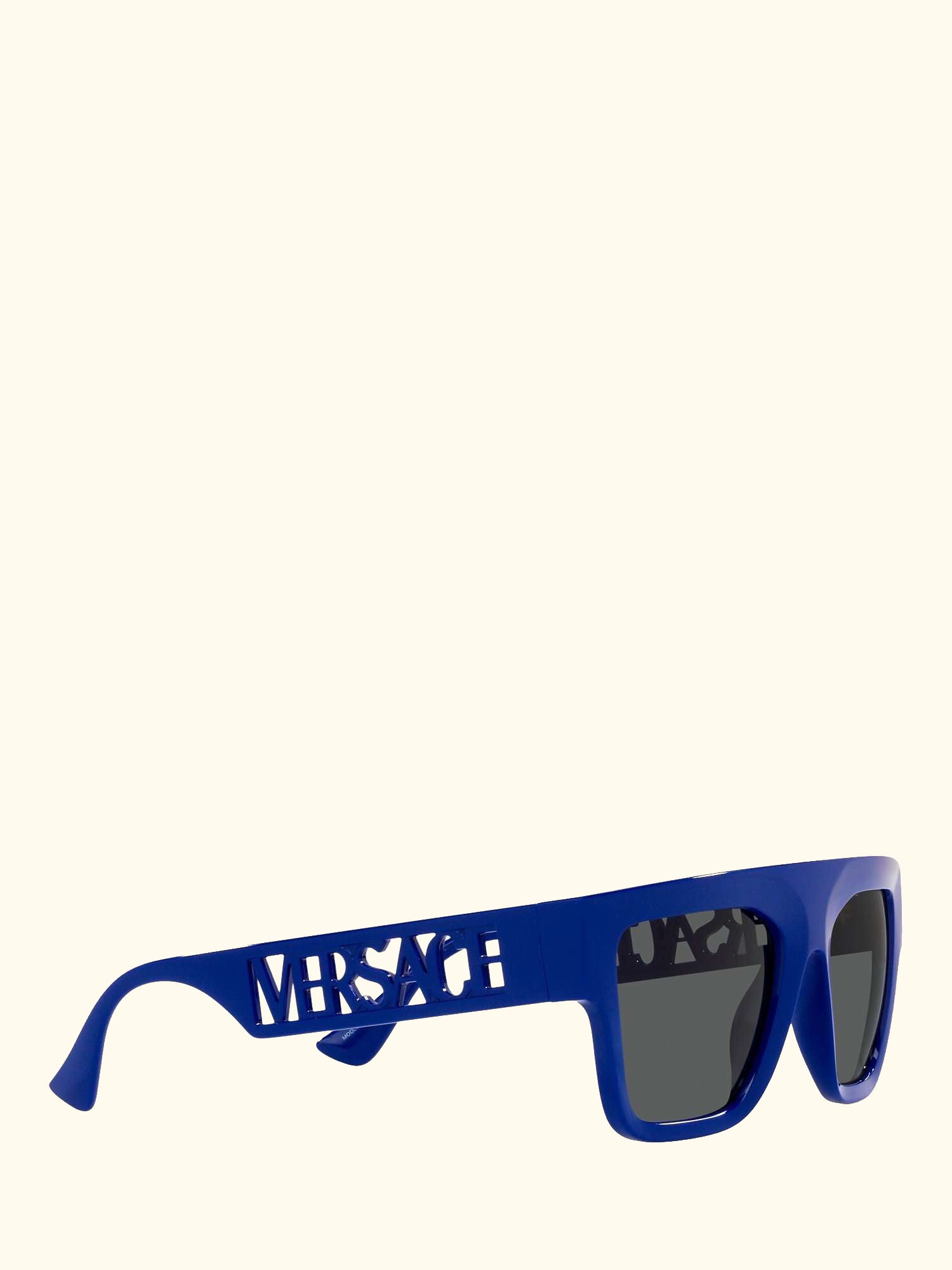 VE4430U Men's Rectangular Sunglasses, Blue/Grey