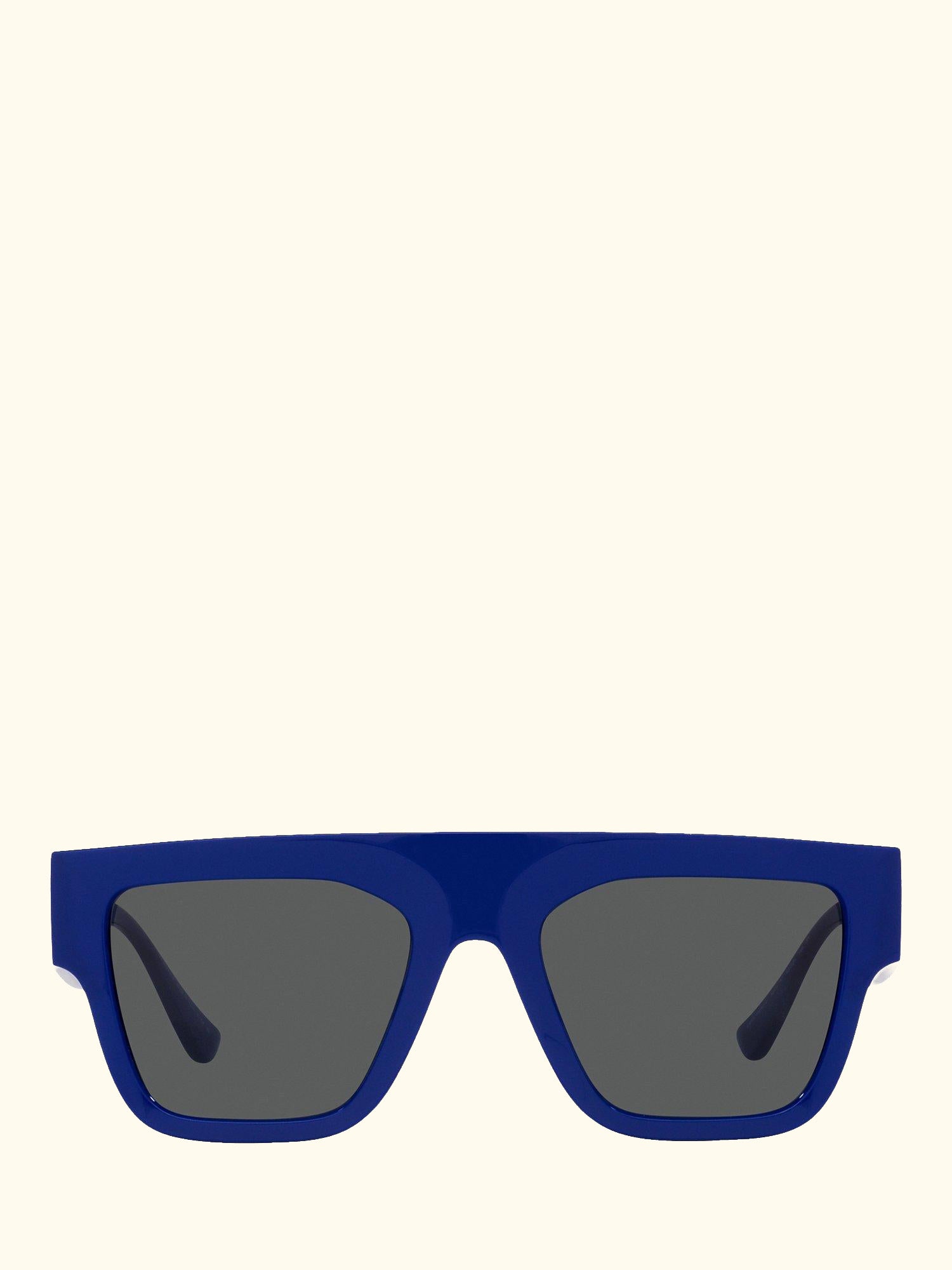 VE4430U Men's Rectangular Sunglasses, Blue/Grey
