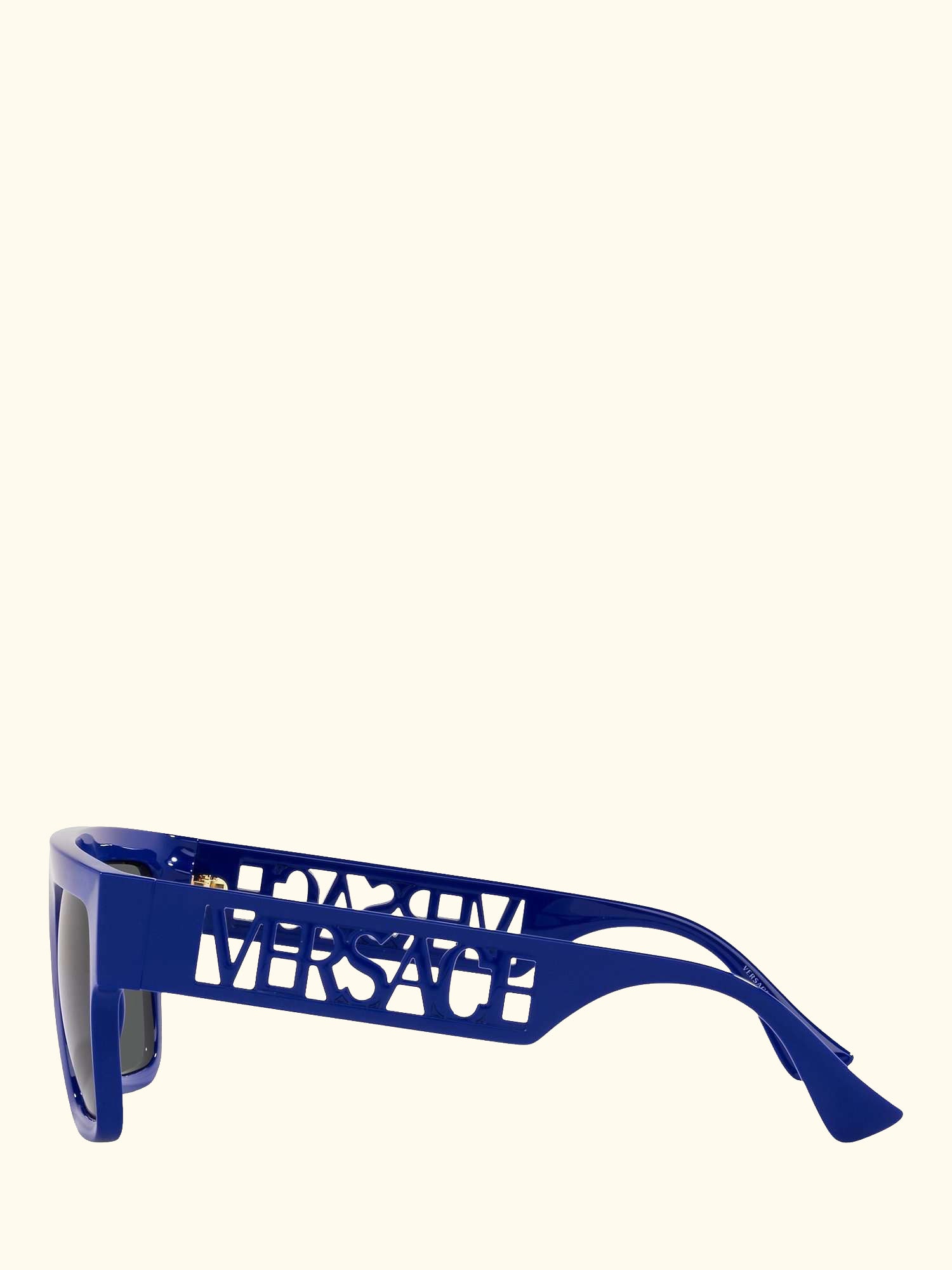 VE4430U Men's Rectangular Sunglasses, Blue/Grey