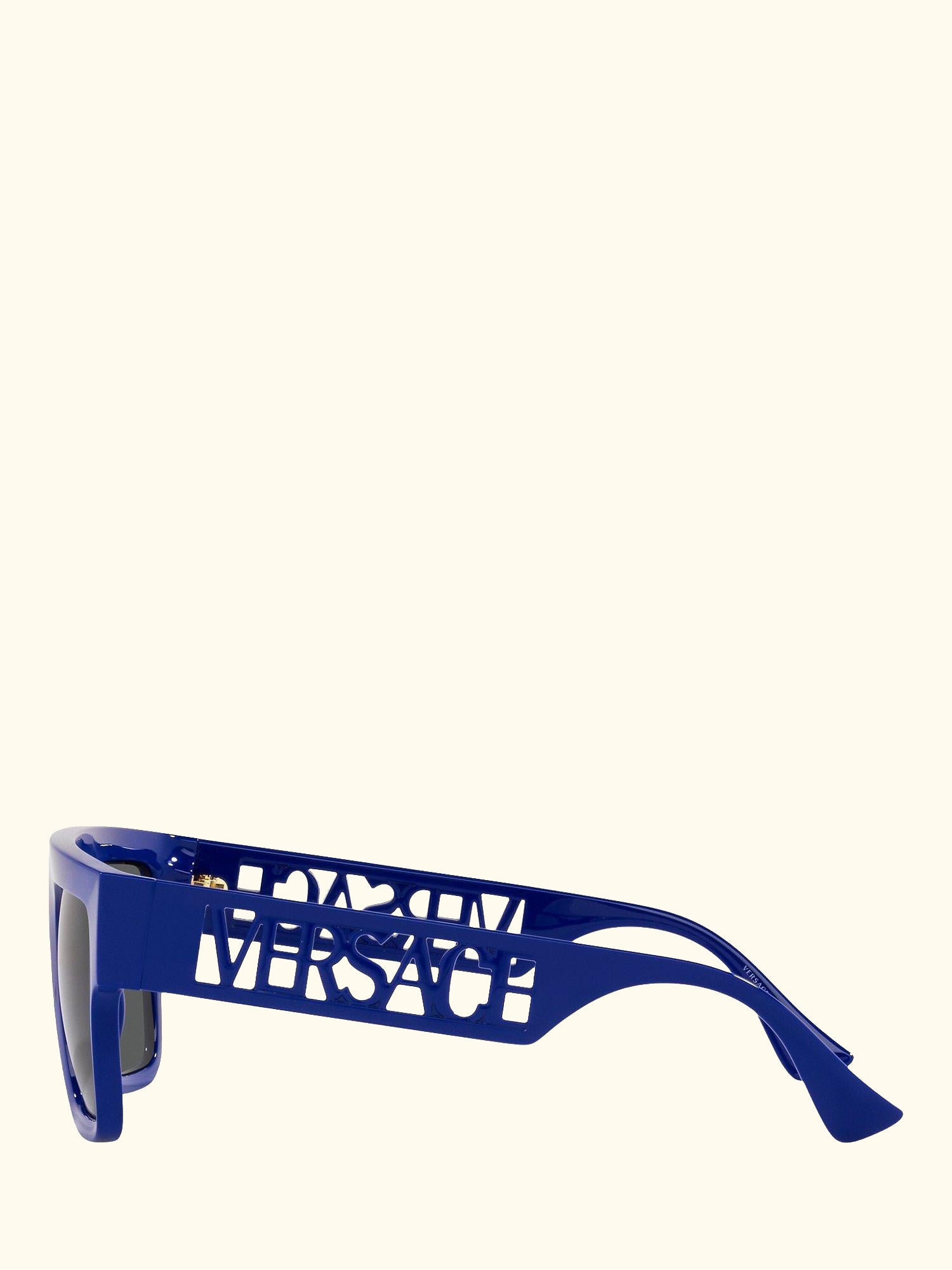 VE4430U Men's Rectangular Sunglasses, Blue/Grey
