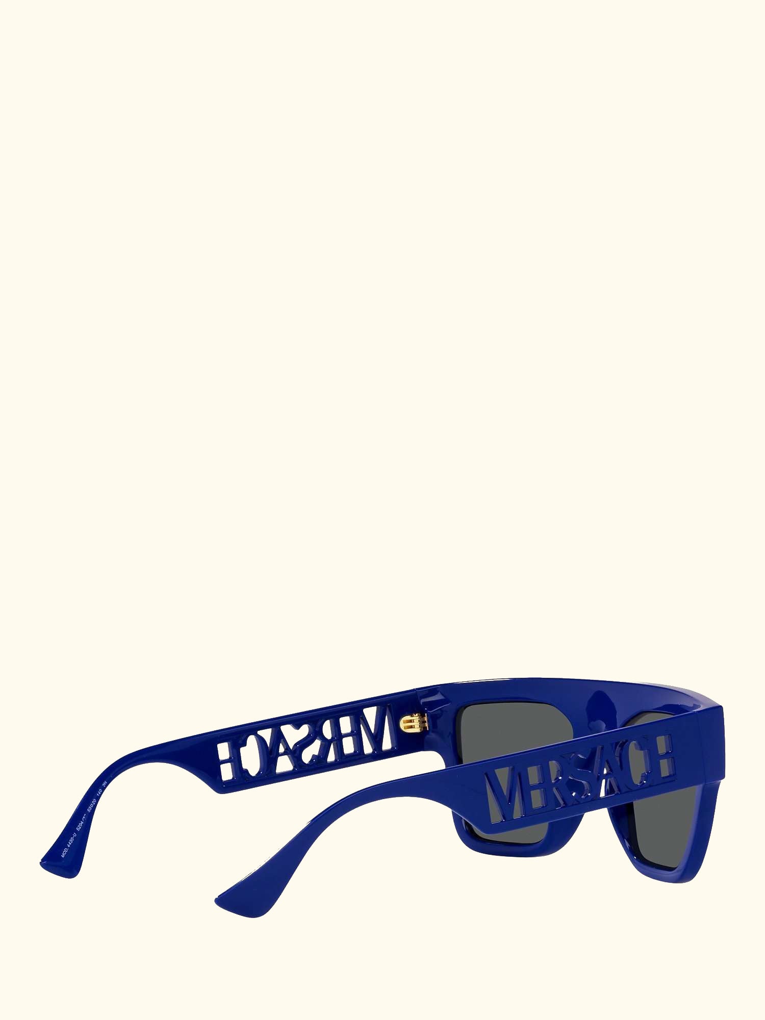 VE4430U Men's Rectangular Sunglasses, Blue/Grey