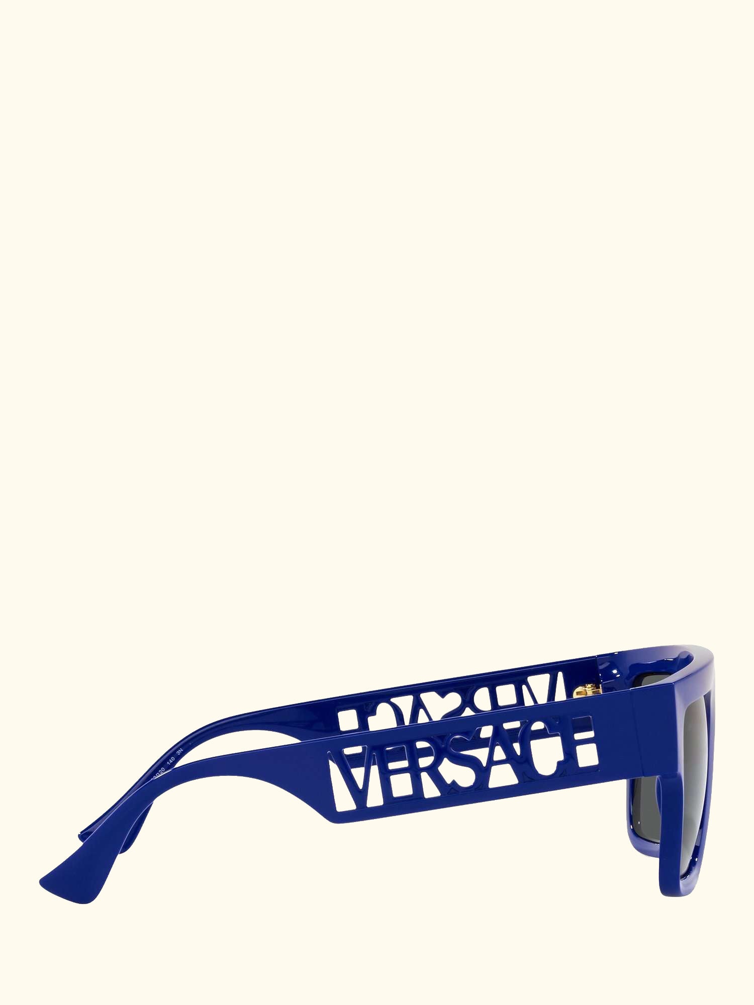 VE4430U Men's Rectangular Sunglasses, Blue/Grey