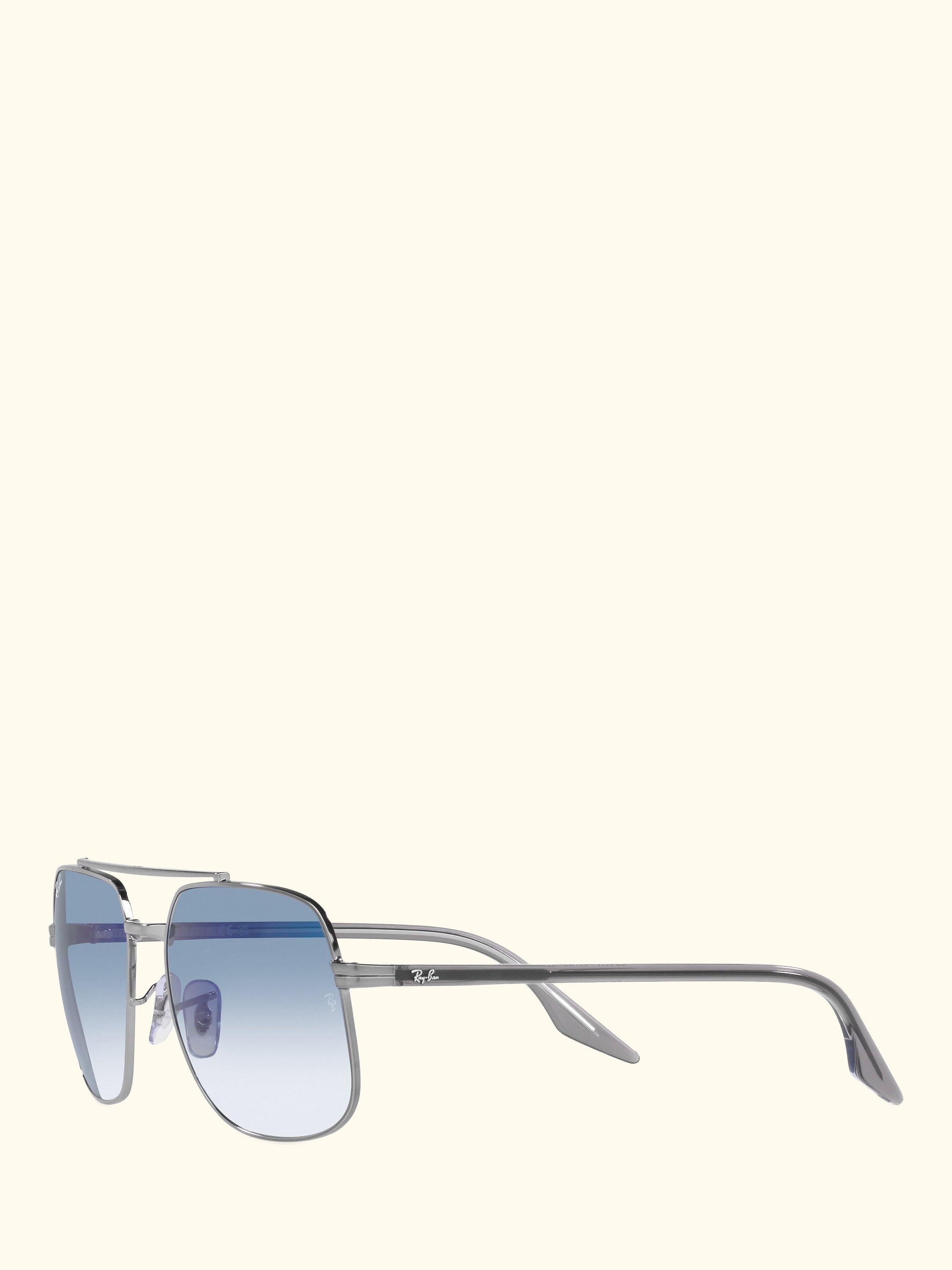 RB3699 Men's Square Sunglasses, Gunmetal