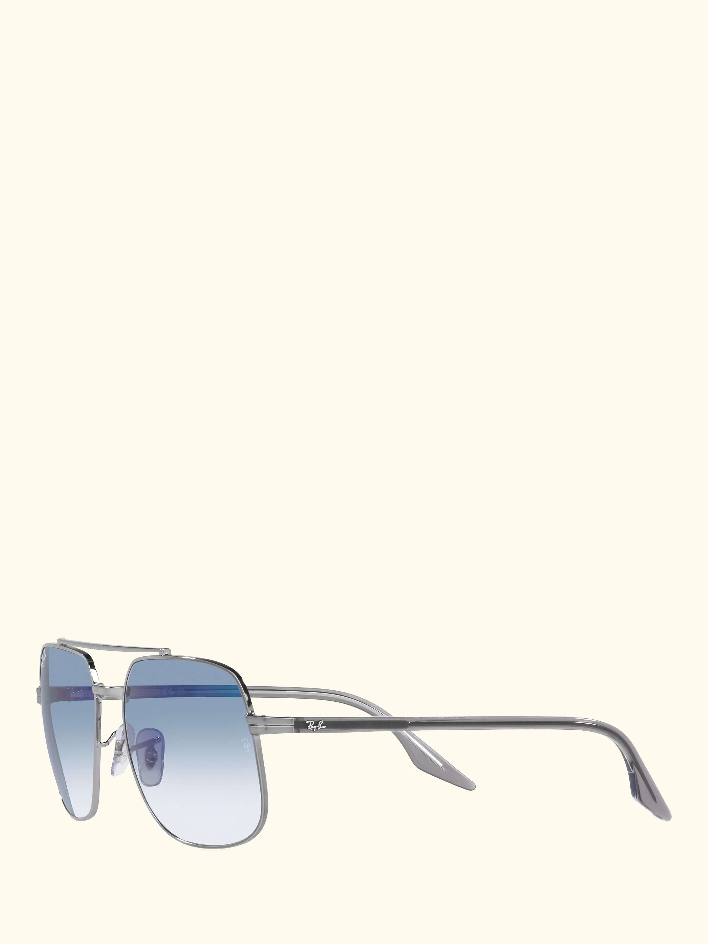RB3699 Men's Square Sunglasses, Gunmetal