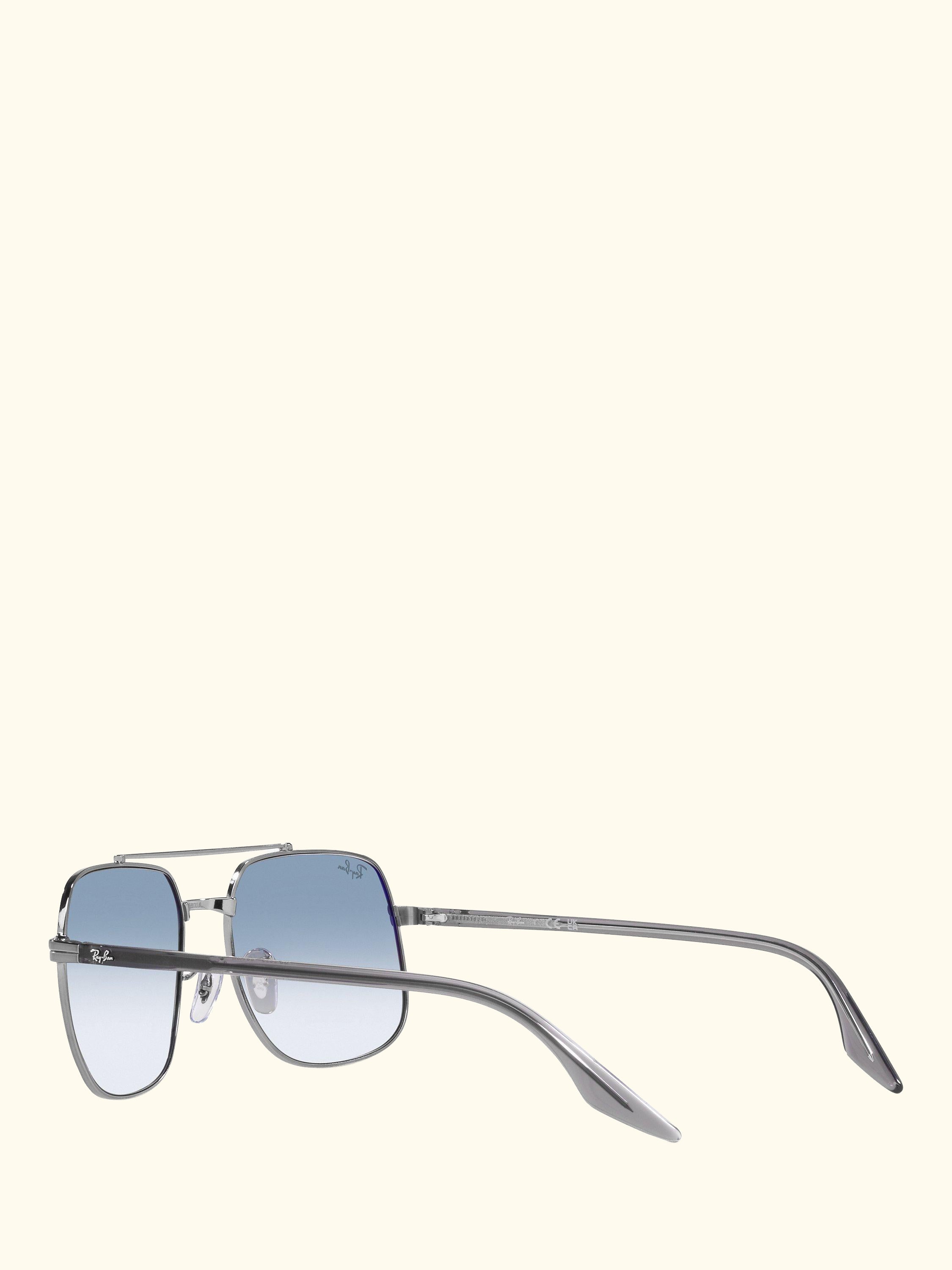 RB3699 Men's Square Sunglasses, Gunmetal