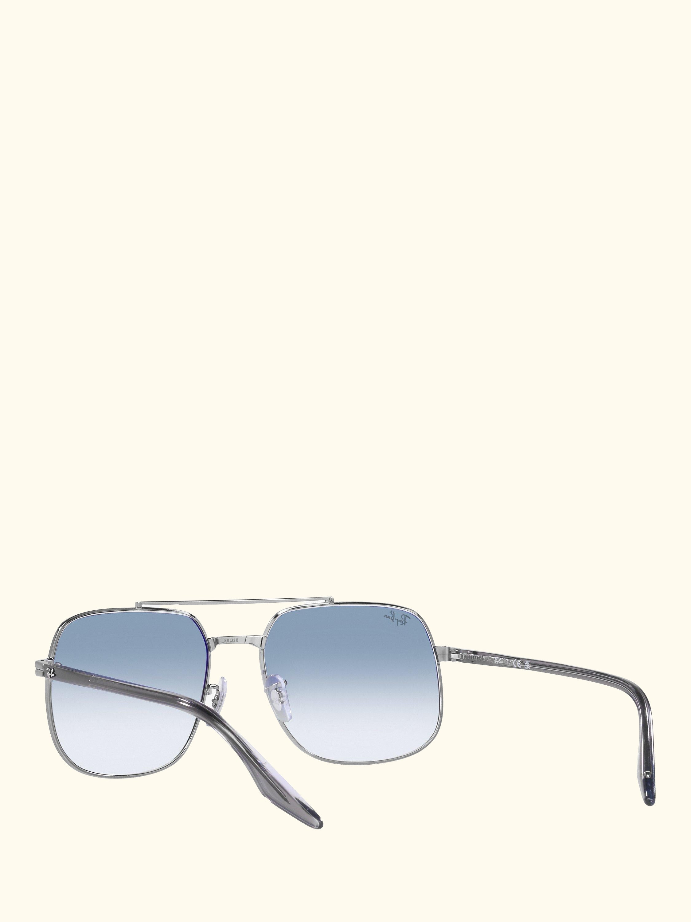 RB3699 Men's Square Sunglasses, Gunmetal