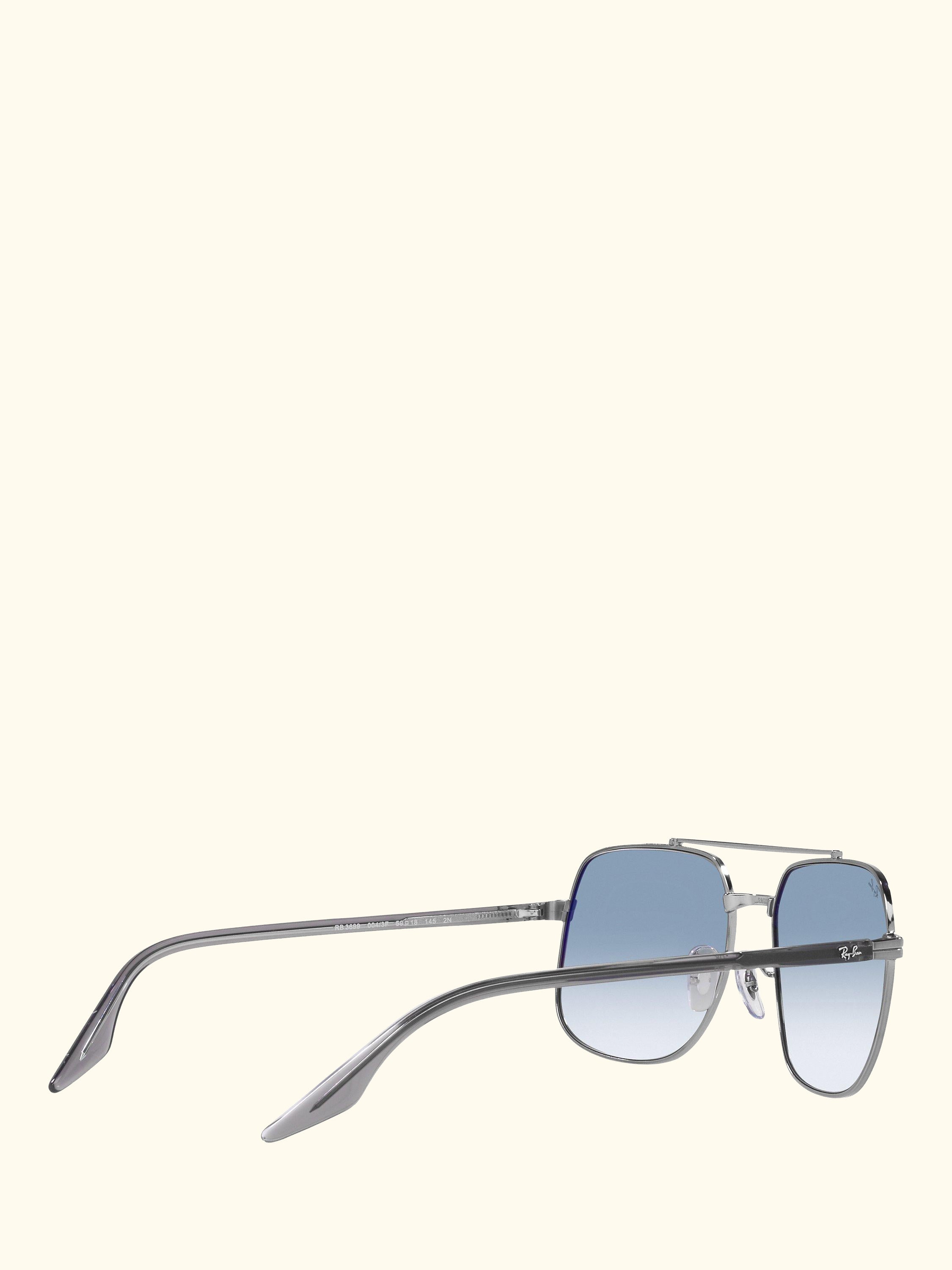 RB3699 Men's Square Sunglasses, Gunmetal