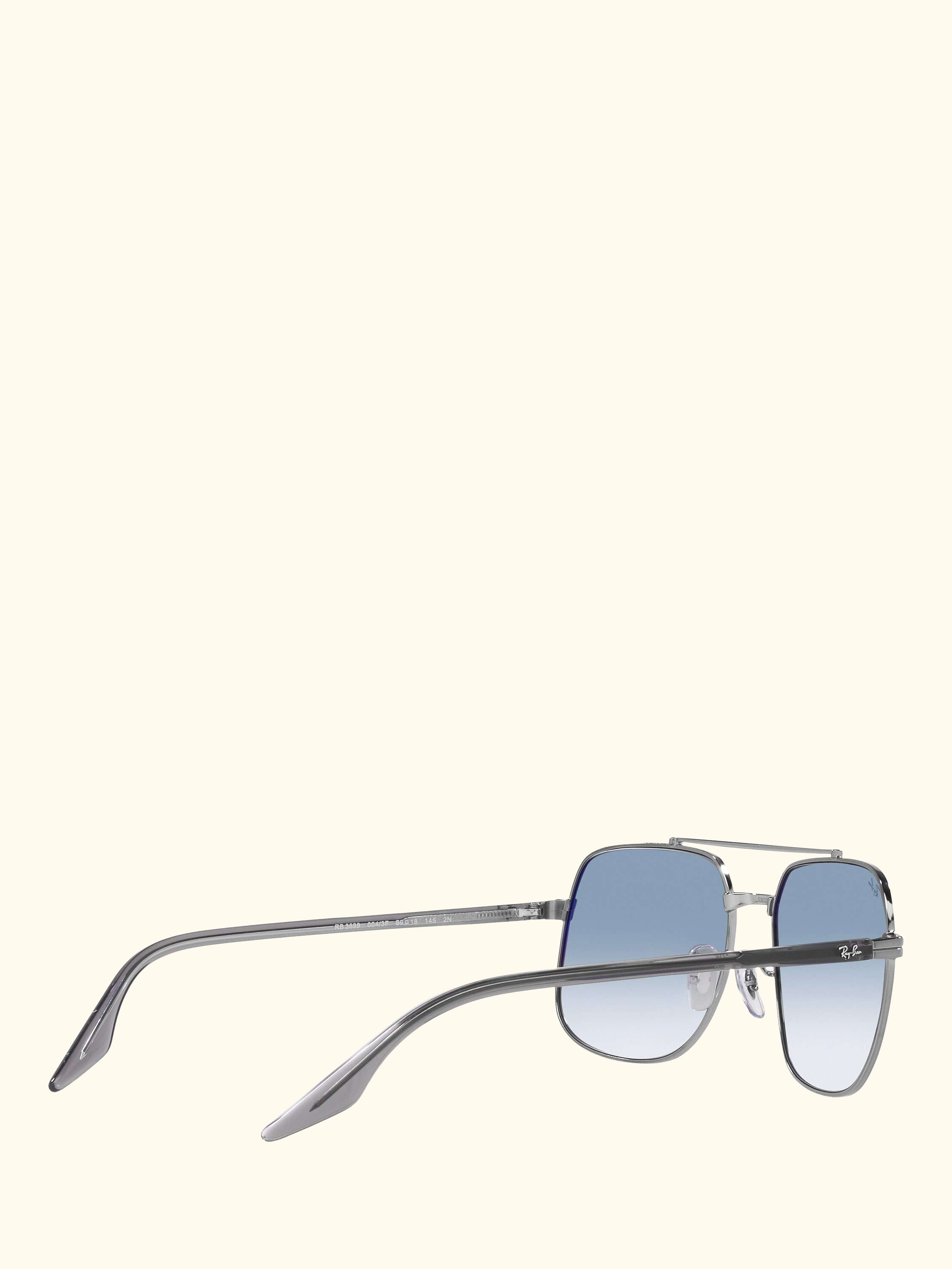 RB3699 Men's Square Sunglasses, Gunmetal