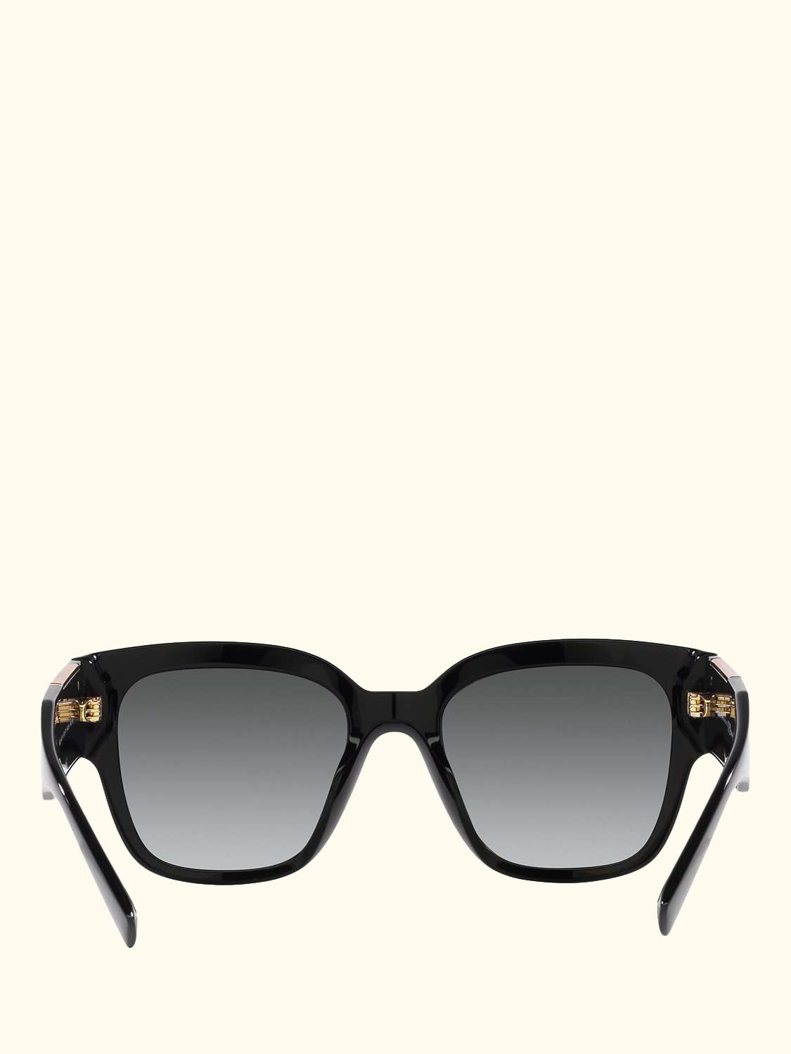 VE4437U Women's Polarised Pillow Sunglasses, Black/Grey Gradient