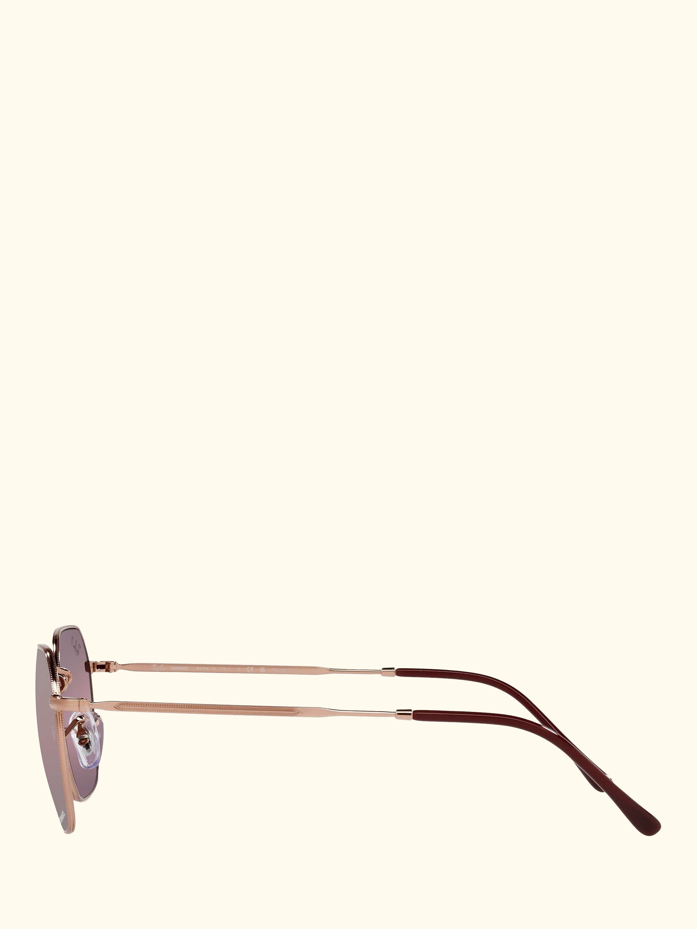 RB3694 Women's Polarised Square Sunglasses, Rose Gold