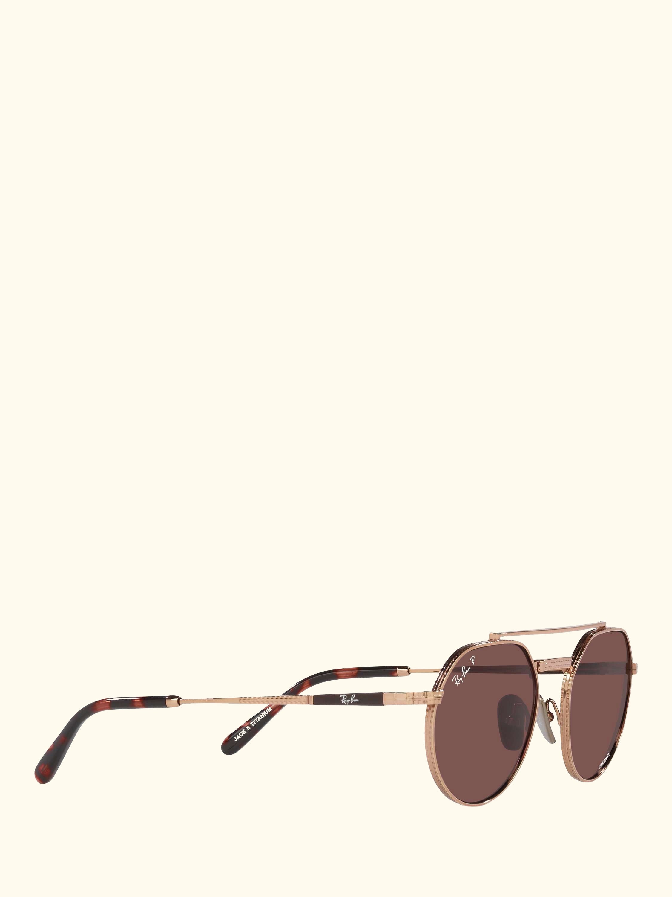 RB8265 Men's Jack II Titanium Irregular Sunglasses