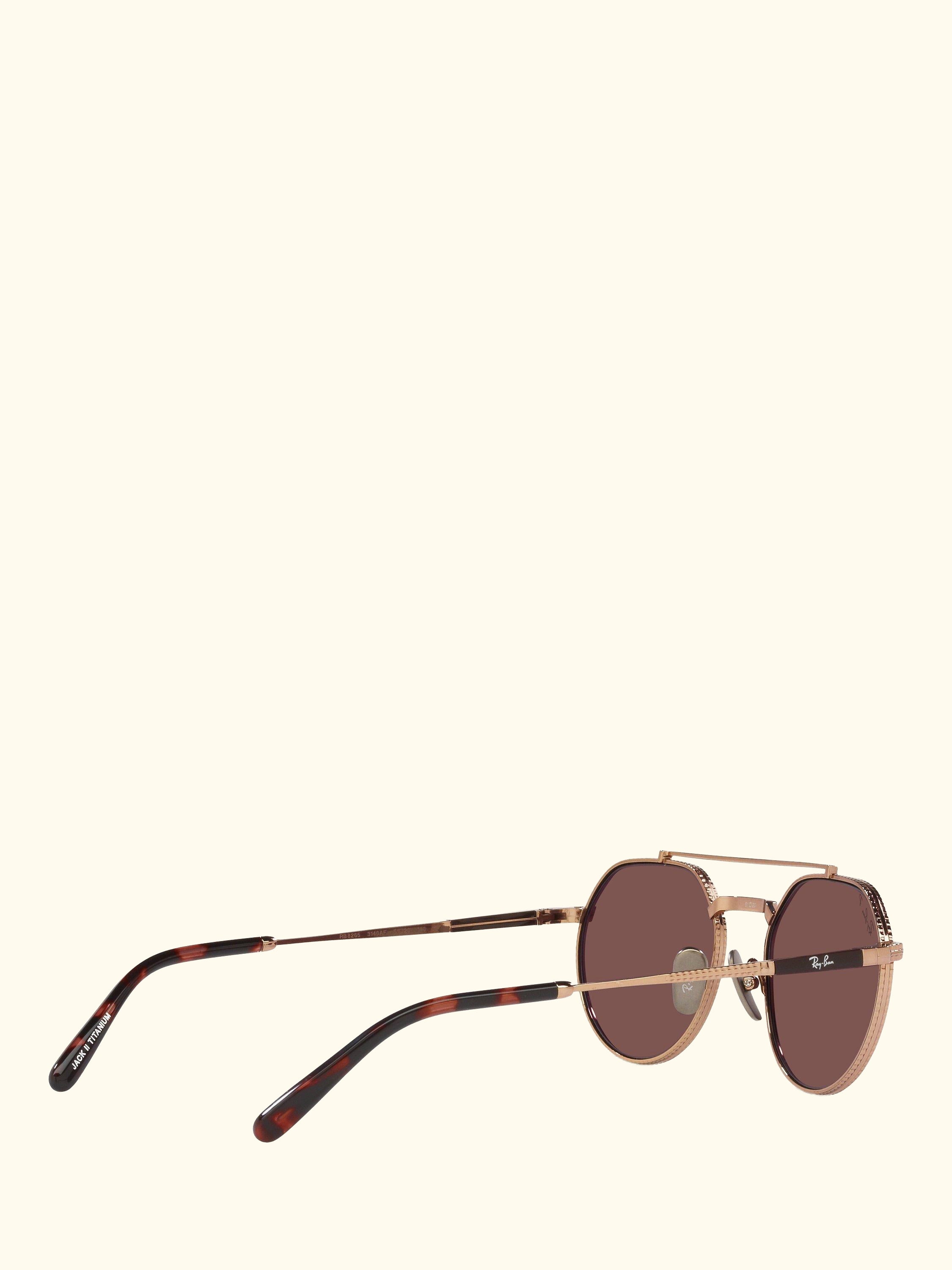 RB8265 Men's Jack II Titanium Irregular Sunglasses