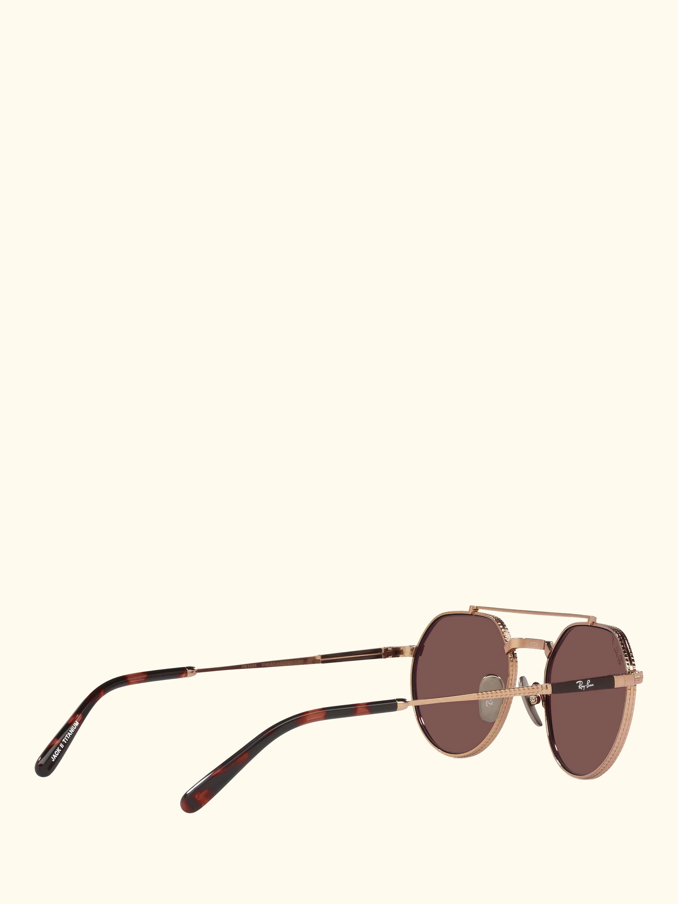 RB8265 Men's Jack II Titanium Irregular Sunglasses