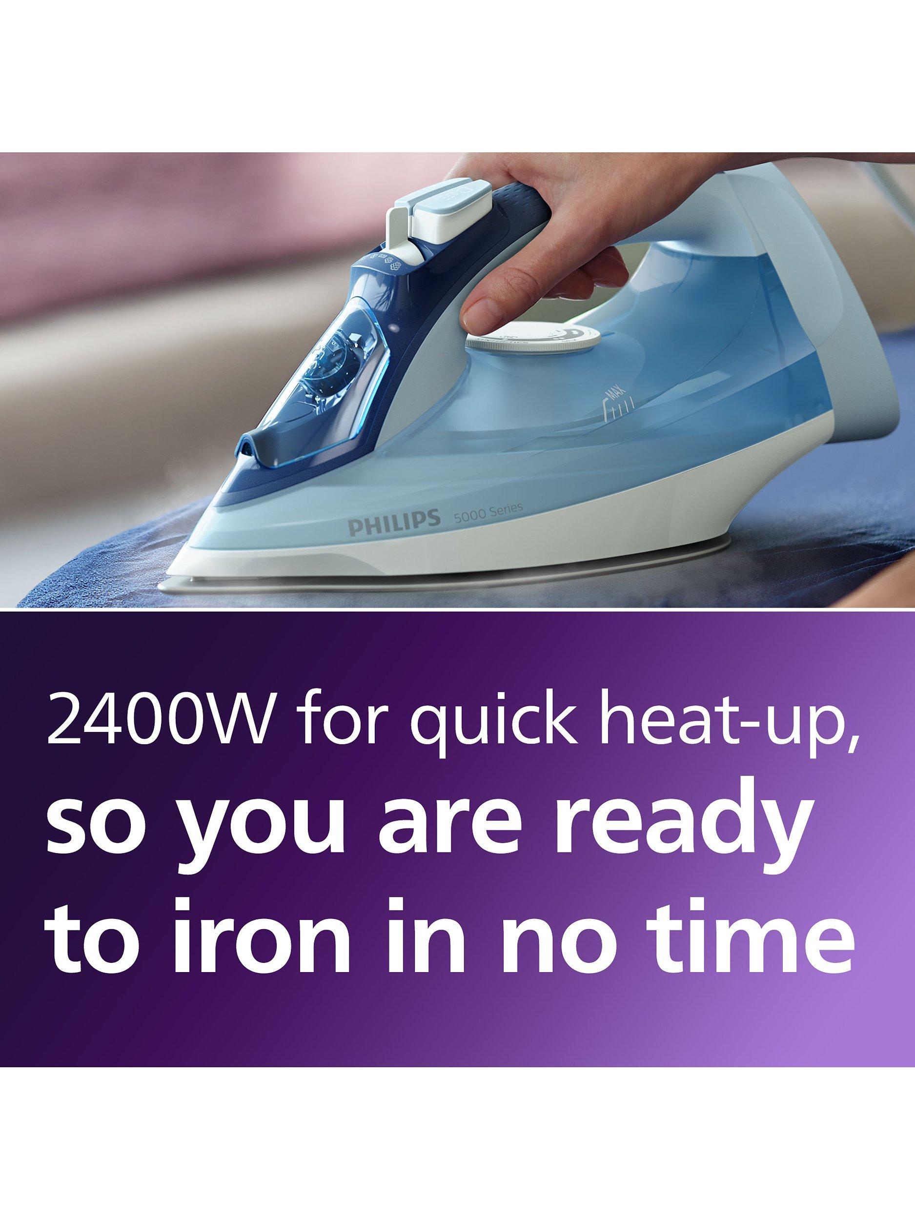 5000 Series DST5030/26 SteamGlide Plus Steam Iron, Blue
