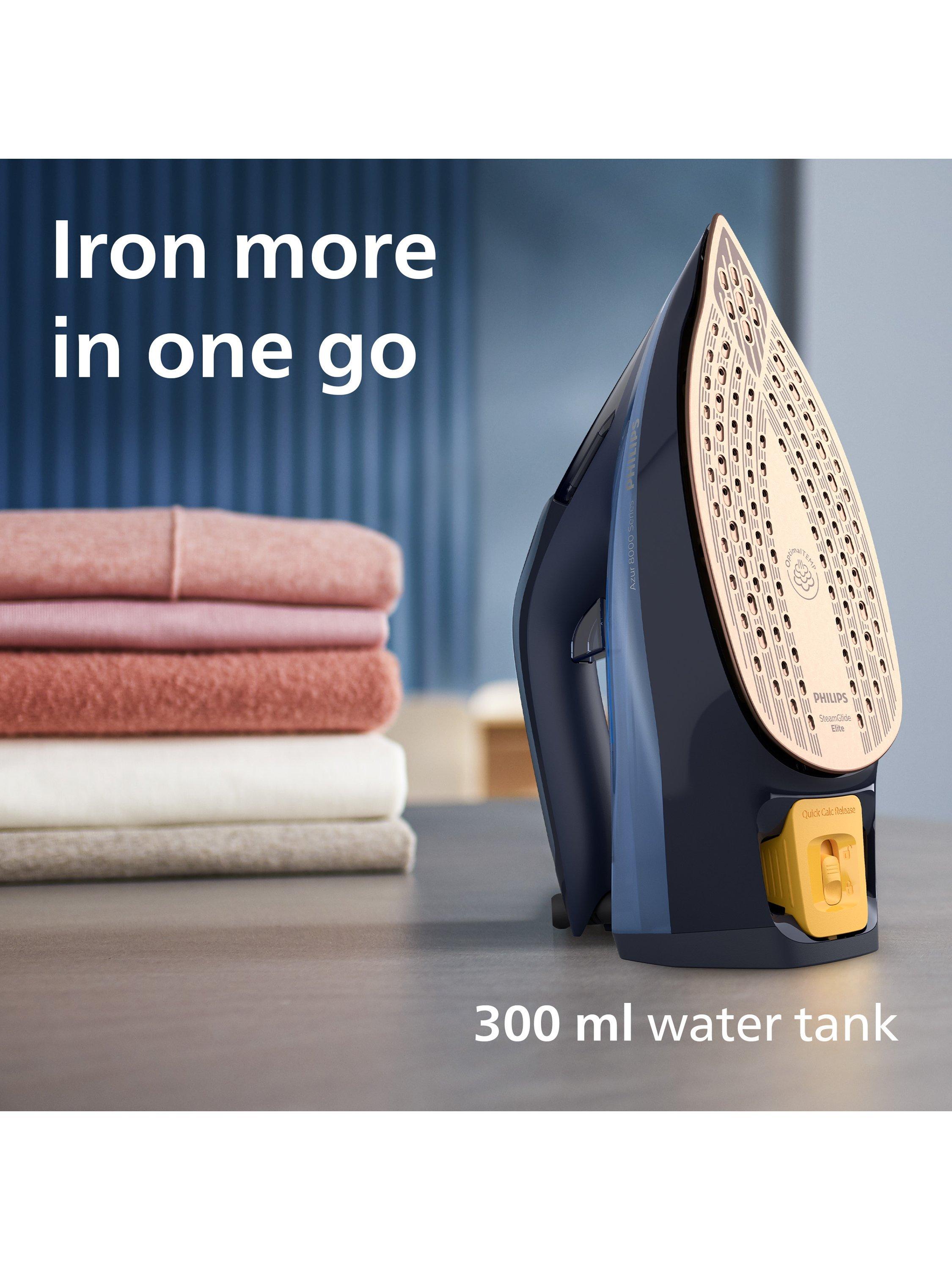 Azur 8000 Series DST8020/26 SteamGlide Elite Steam Iron, Light Blue