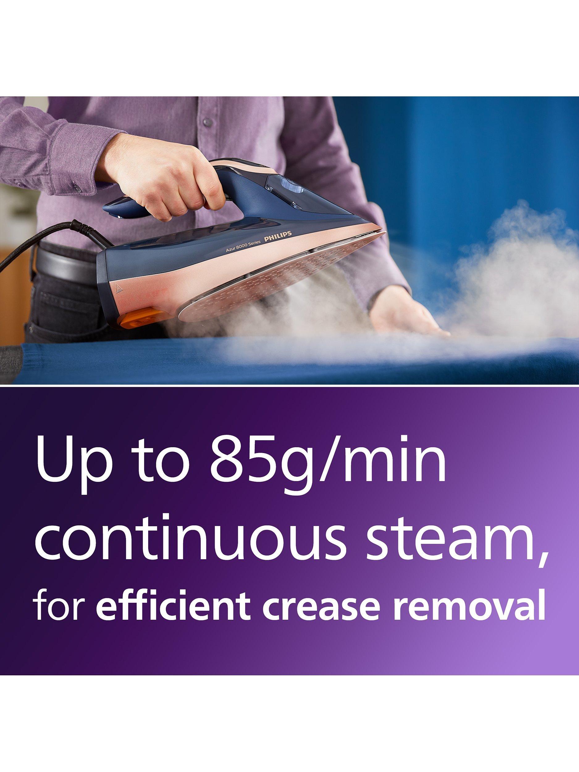 Azur 8000 Series DST8050/26 SteamGlide Elite Steam Iron, Dark Blue