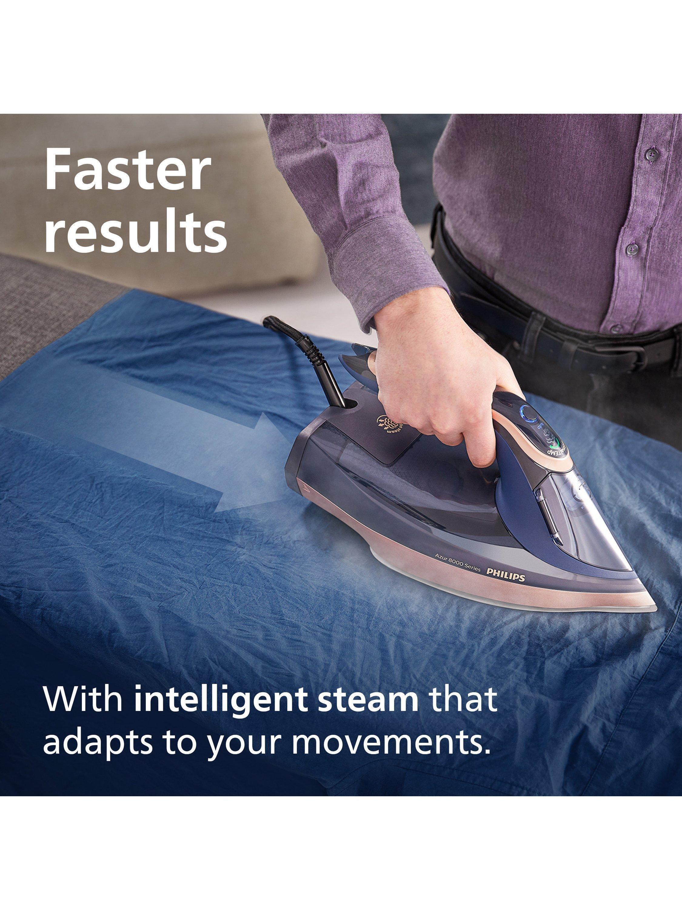 Azur 8000 Series DST8050/26 SteamGlide Elite Steam Iron, Dark Blue