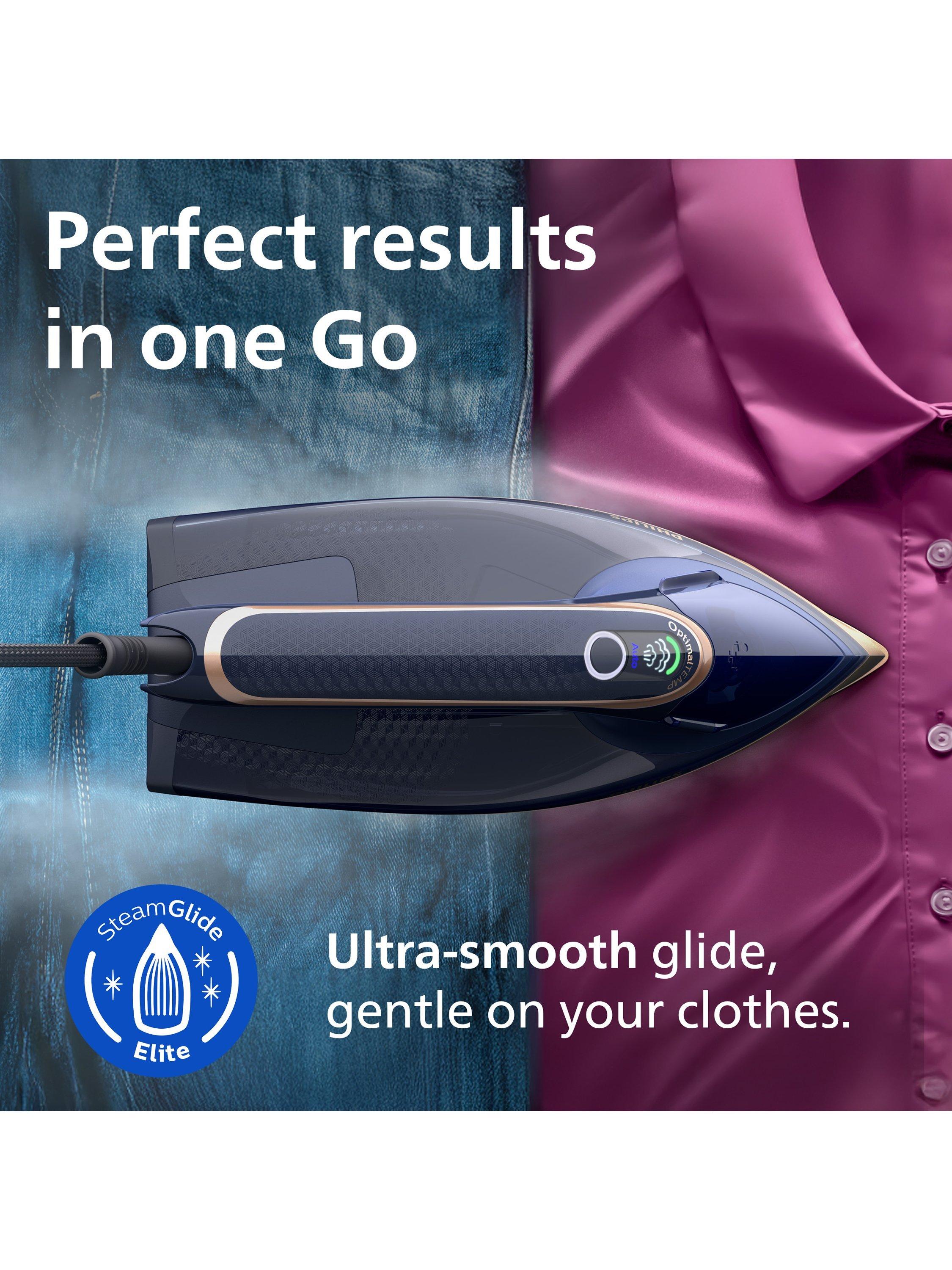 Azur 8000 Series DST8050/26 SteamGlide Elite Steam Iron, Dark Blue